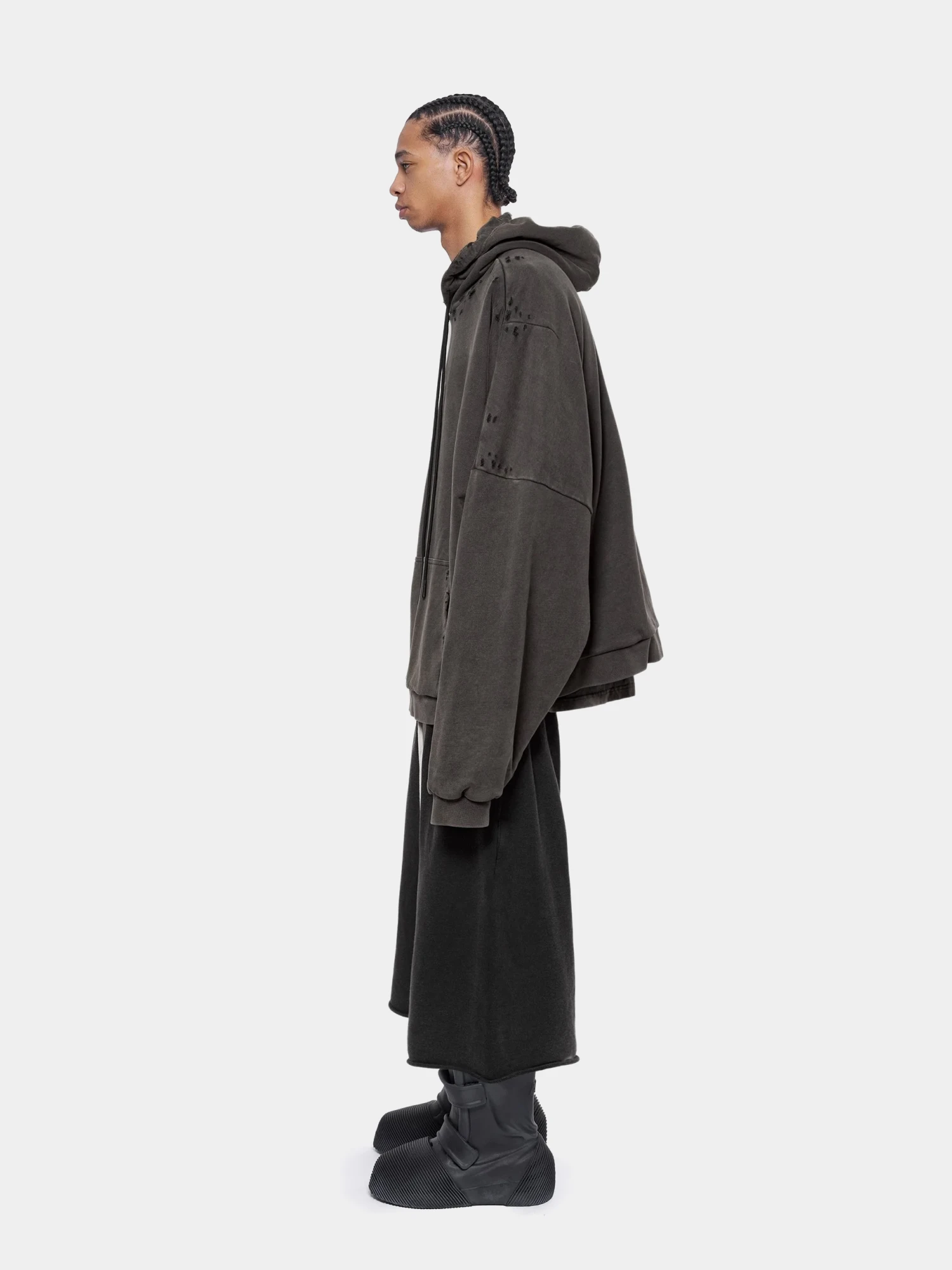 Шорты ARNODEFRANCE Terry Mega Washed Black