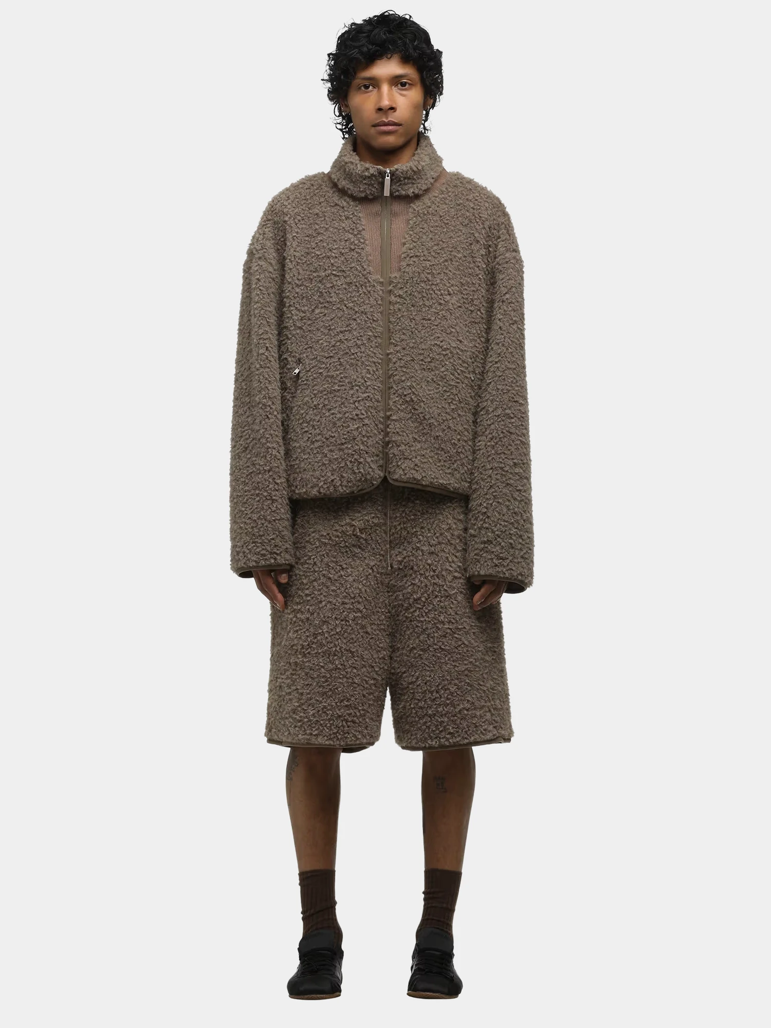 Флисовая куртка entire studios EF Jacket Bison