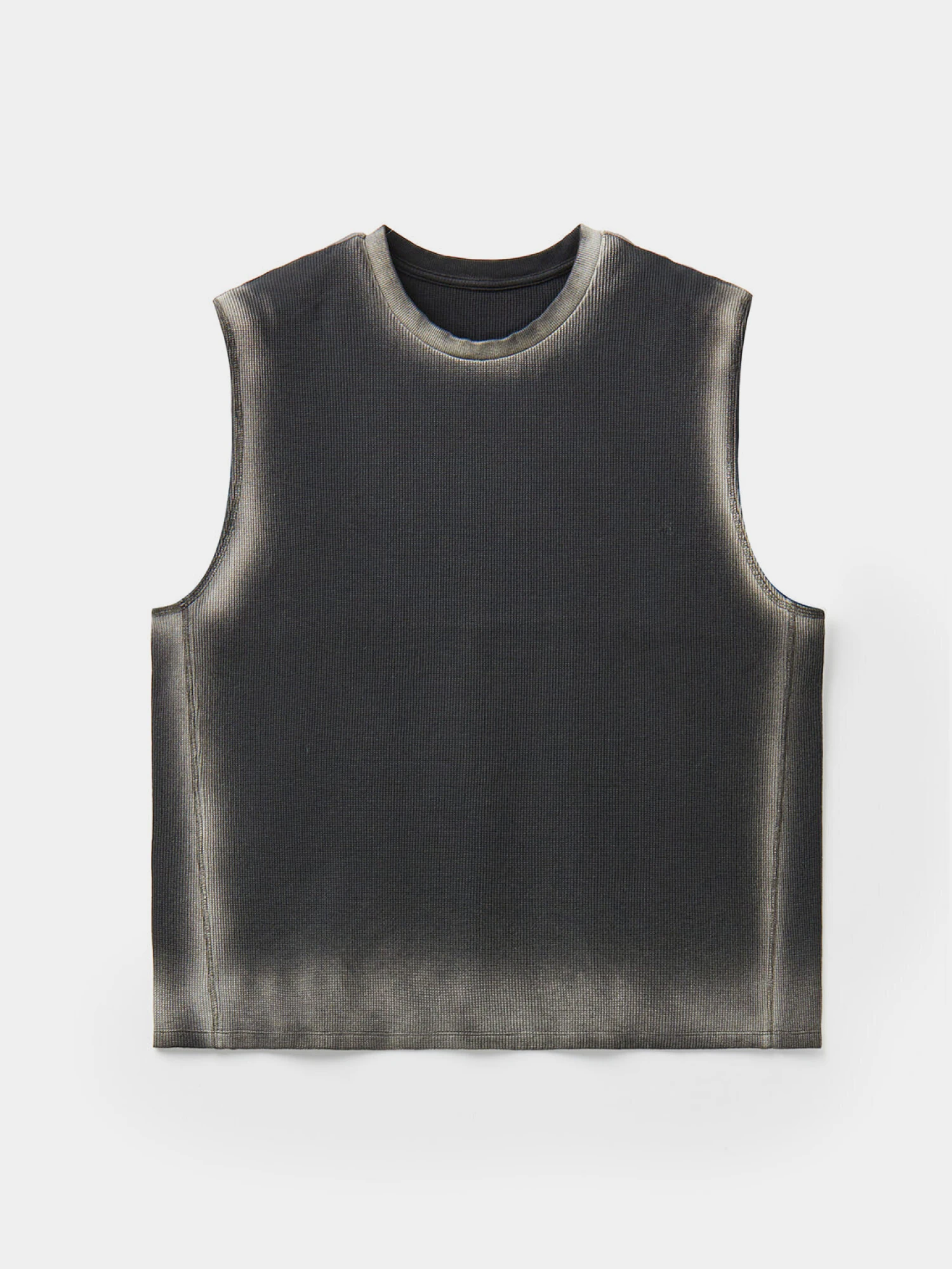 Майка COOR Faded-Wash Crewneck Tank Washed Gray