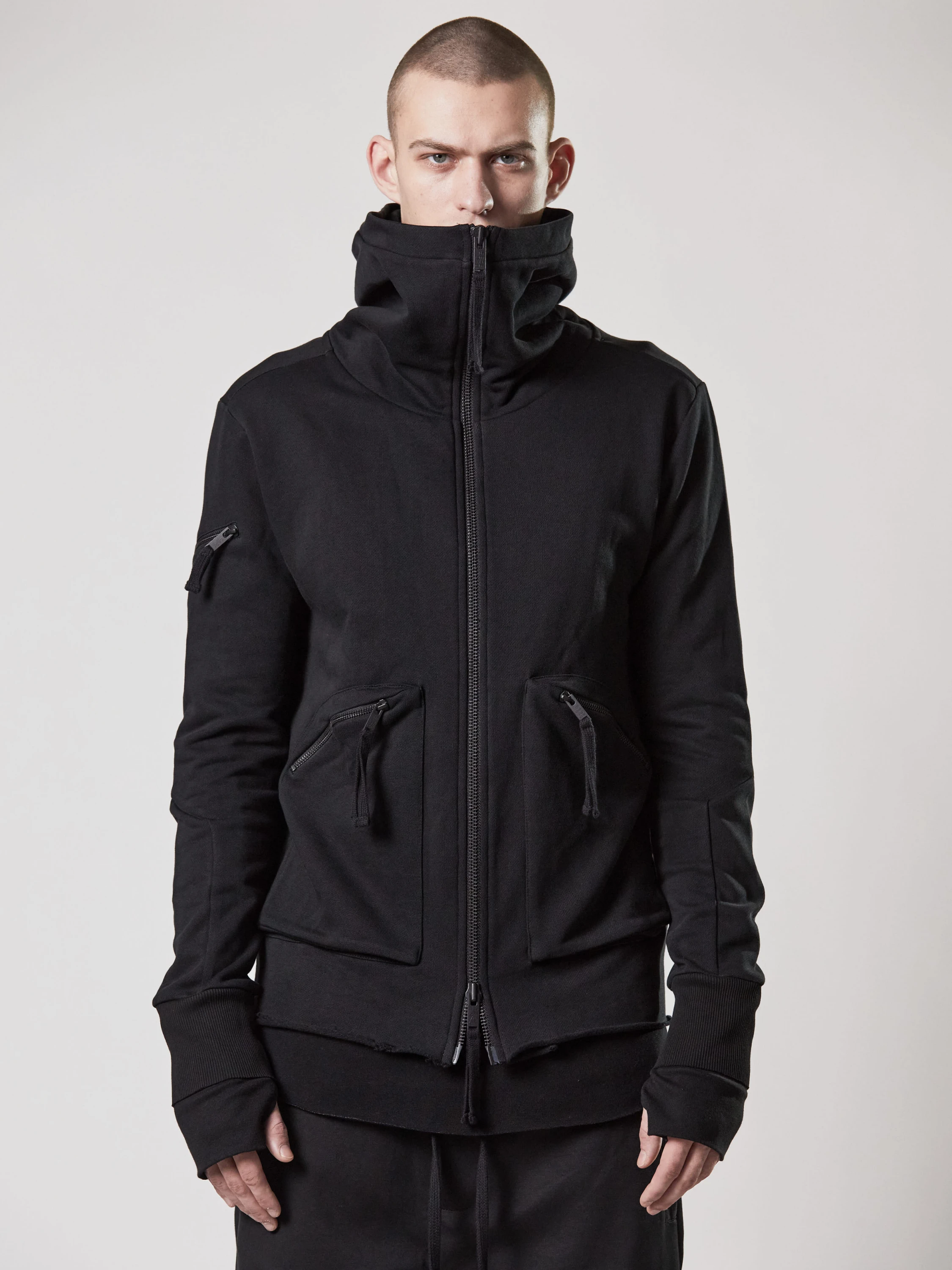 Зип-худи thom/krom M SJ 641 Black