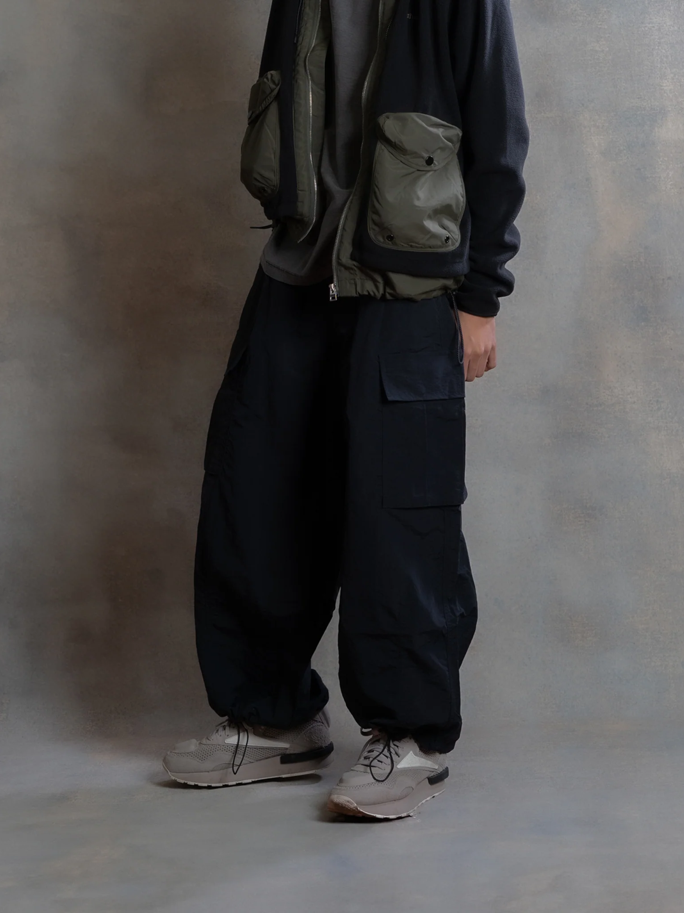 Брюки Afield Out Nylon Utility Pants Black
