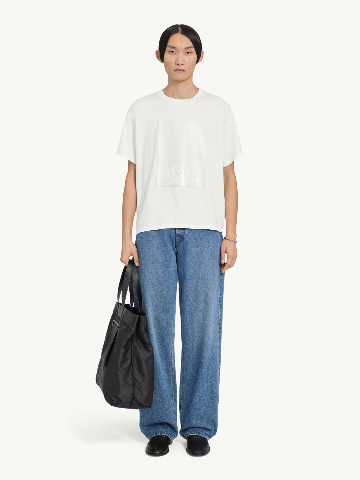 Футболка MM6 Maison Margiela Graphic Folder White