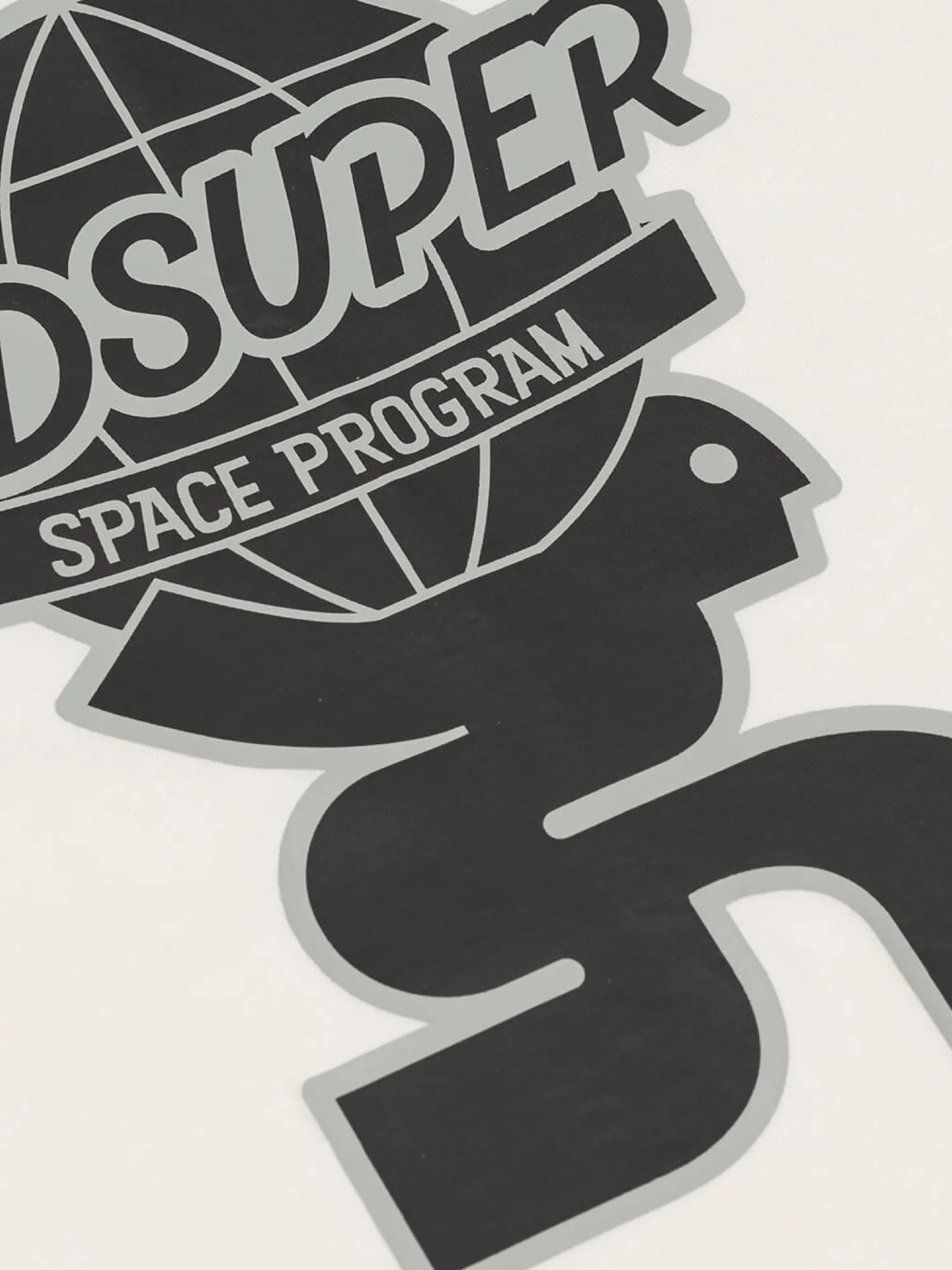 Футболка KidSuper Globe Space Program Tee White