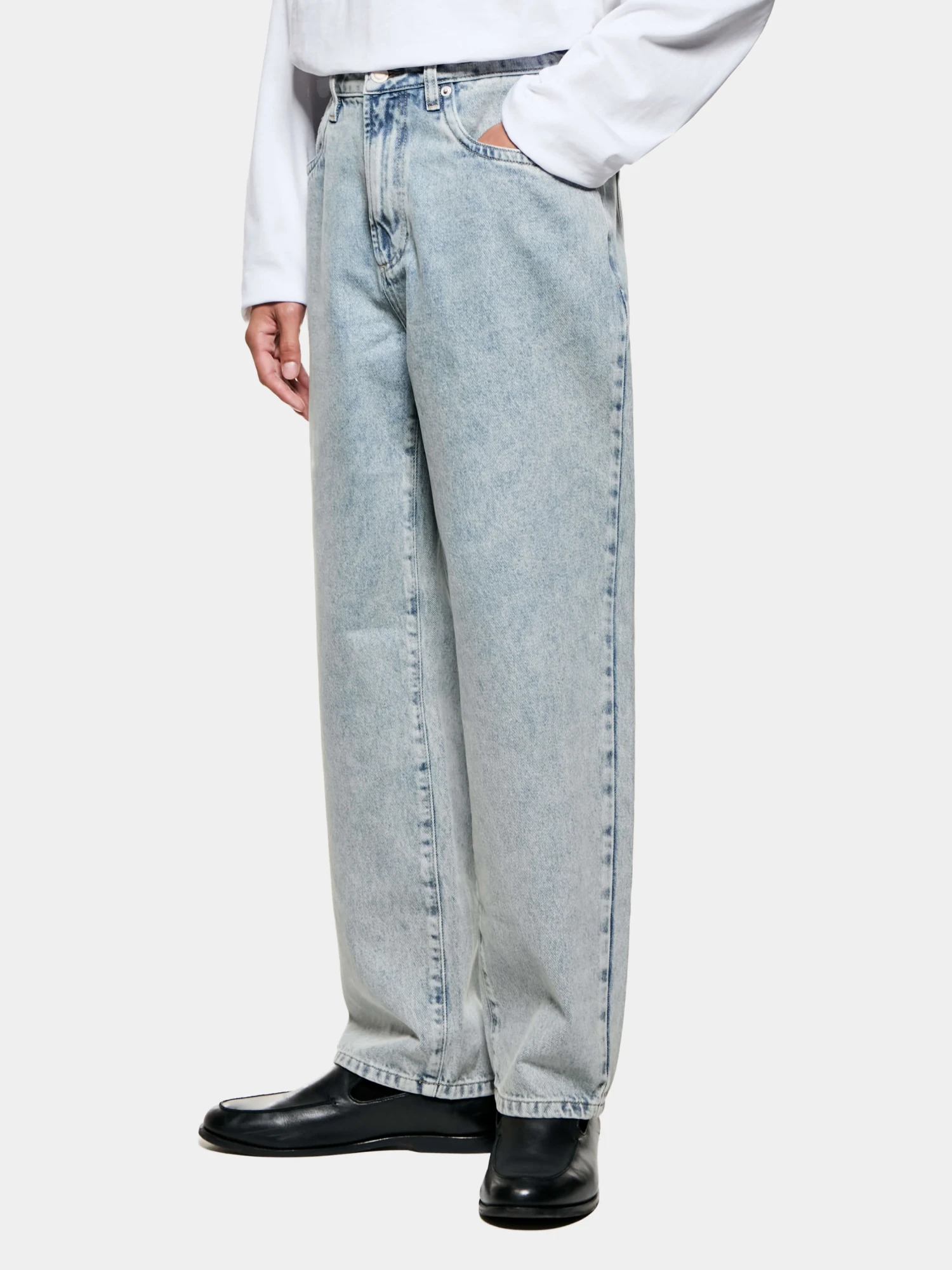 Джинсы MKI MIYUKI ZOKU Denim Classic Wash Bleach