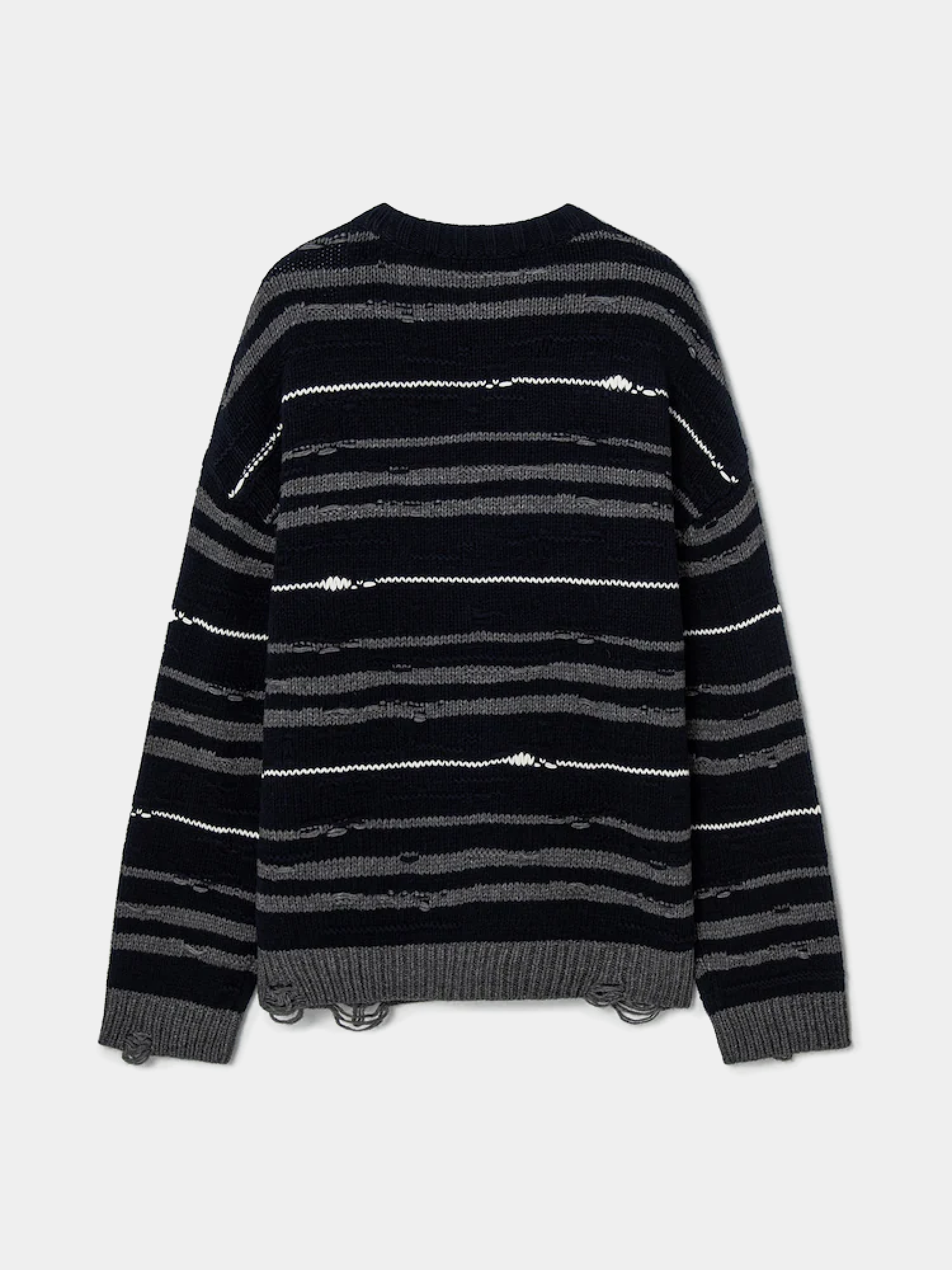 Свитер JUUN.J Hand Drawn Stripe Navy