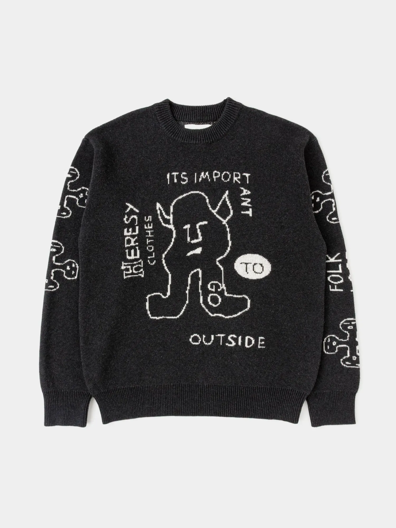 Свитер Heresy Outdoors Knit Black