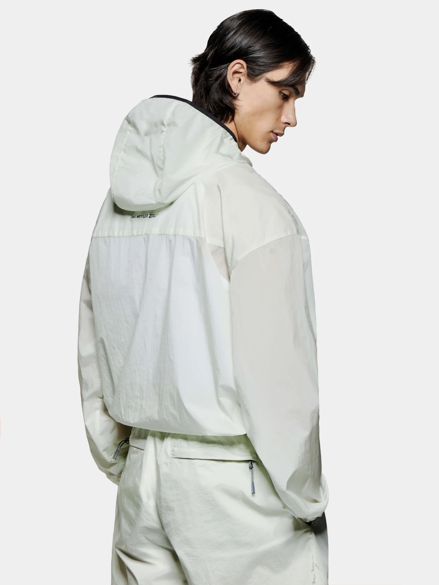 Ветровка MKI MIYUKI ZOKU Active Nylon Hooded Mint