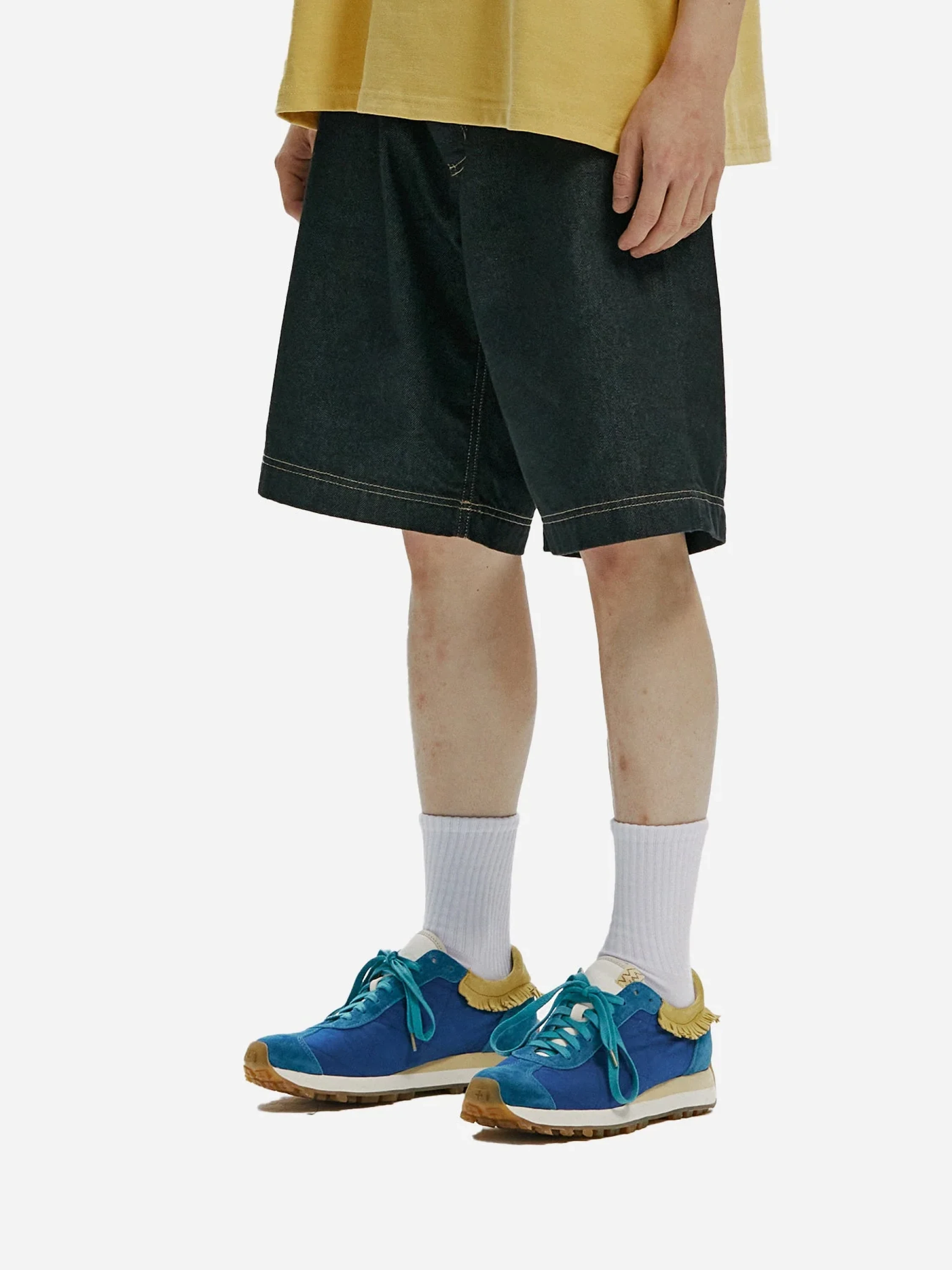 Шорты FrizmWORKS String Denim Shorts Black