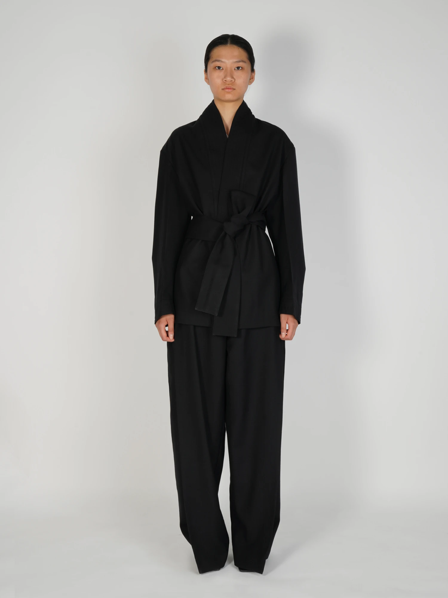 Женский пиджак MORDECAI Wrap Blazer Black