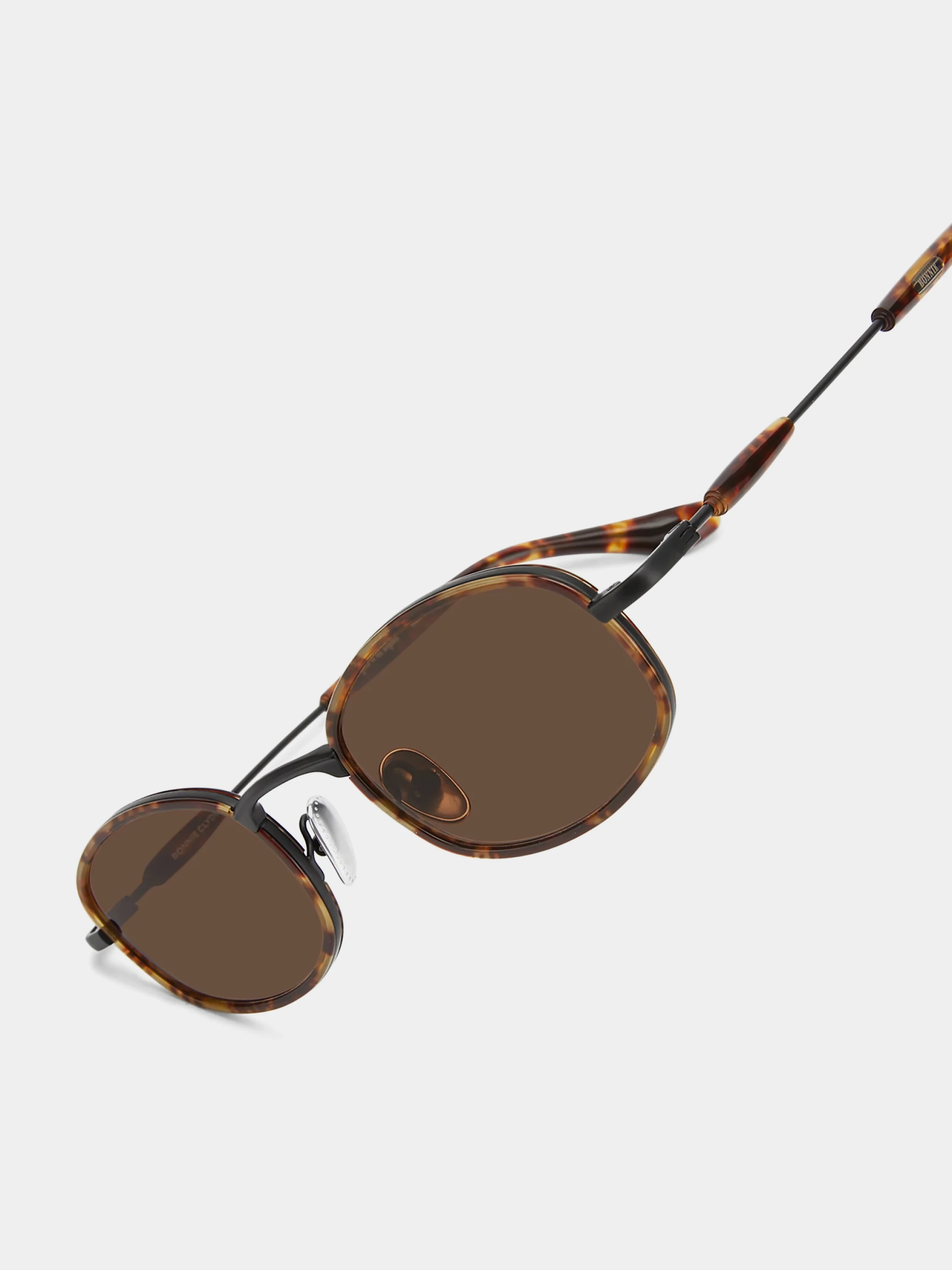 Очки Bonnie Clyde Bicycle Black & Brown Lens