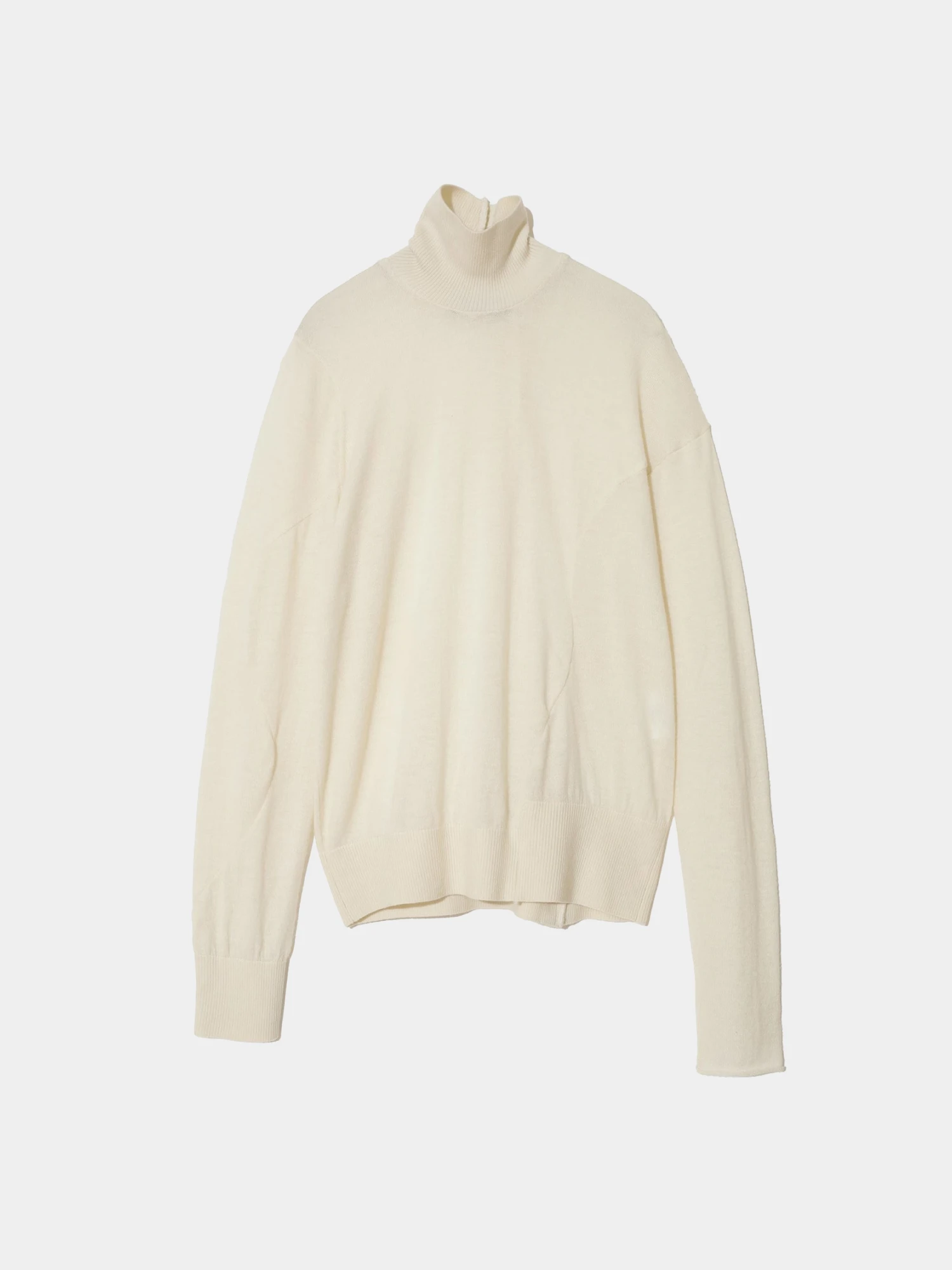 Женская водолазка UNDERCOVER Asymmetrical Off White