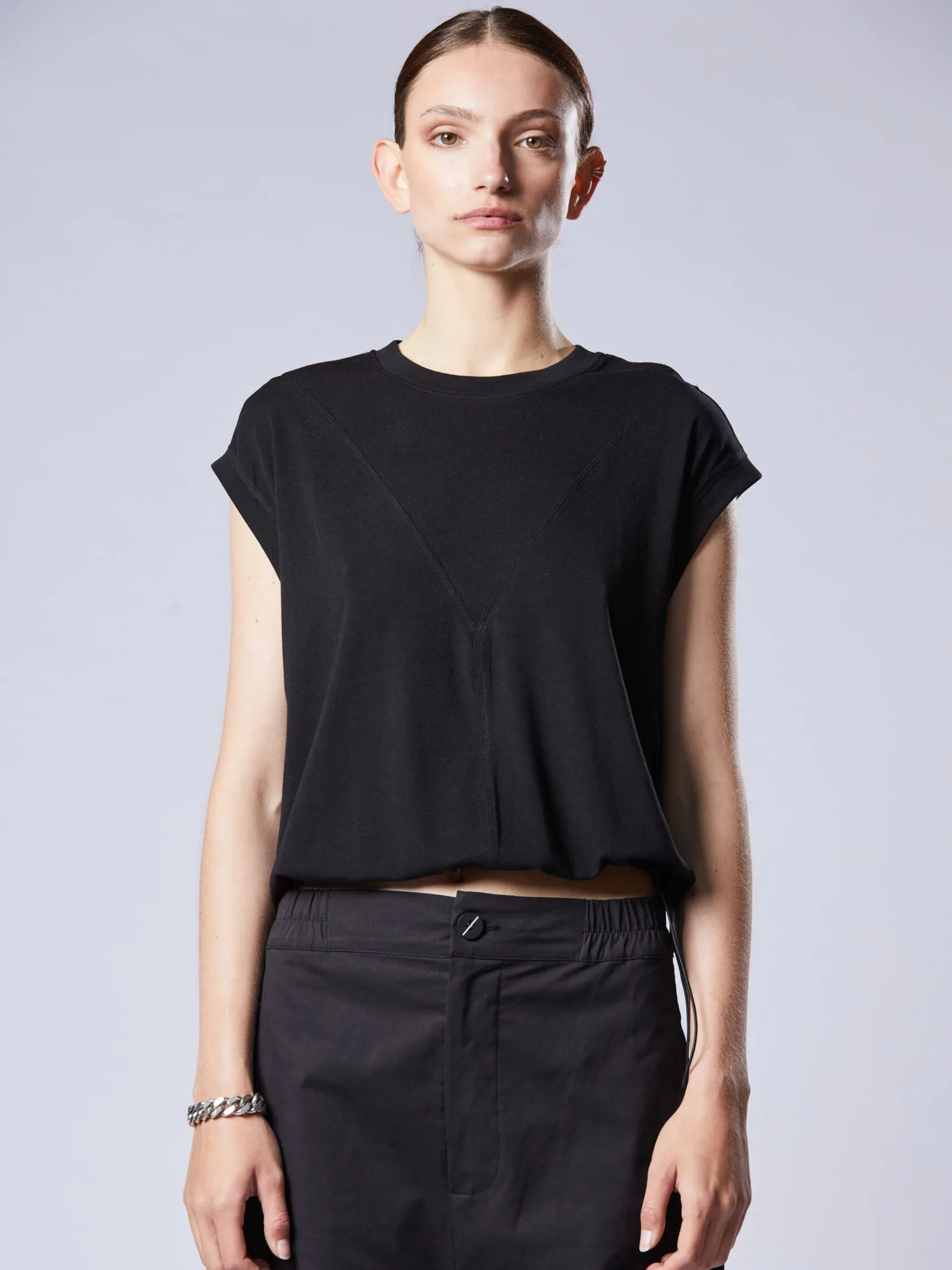 Женский топ thom/krom W TS 510 Black