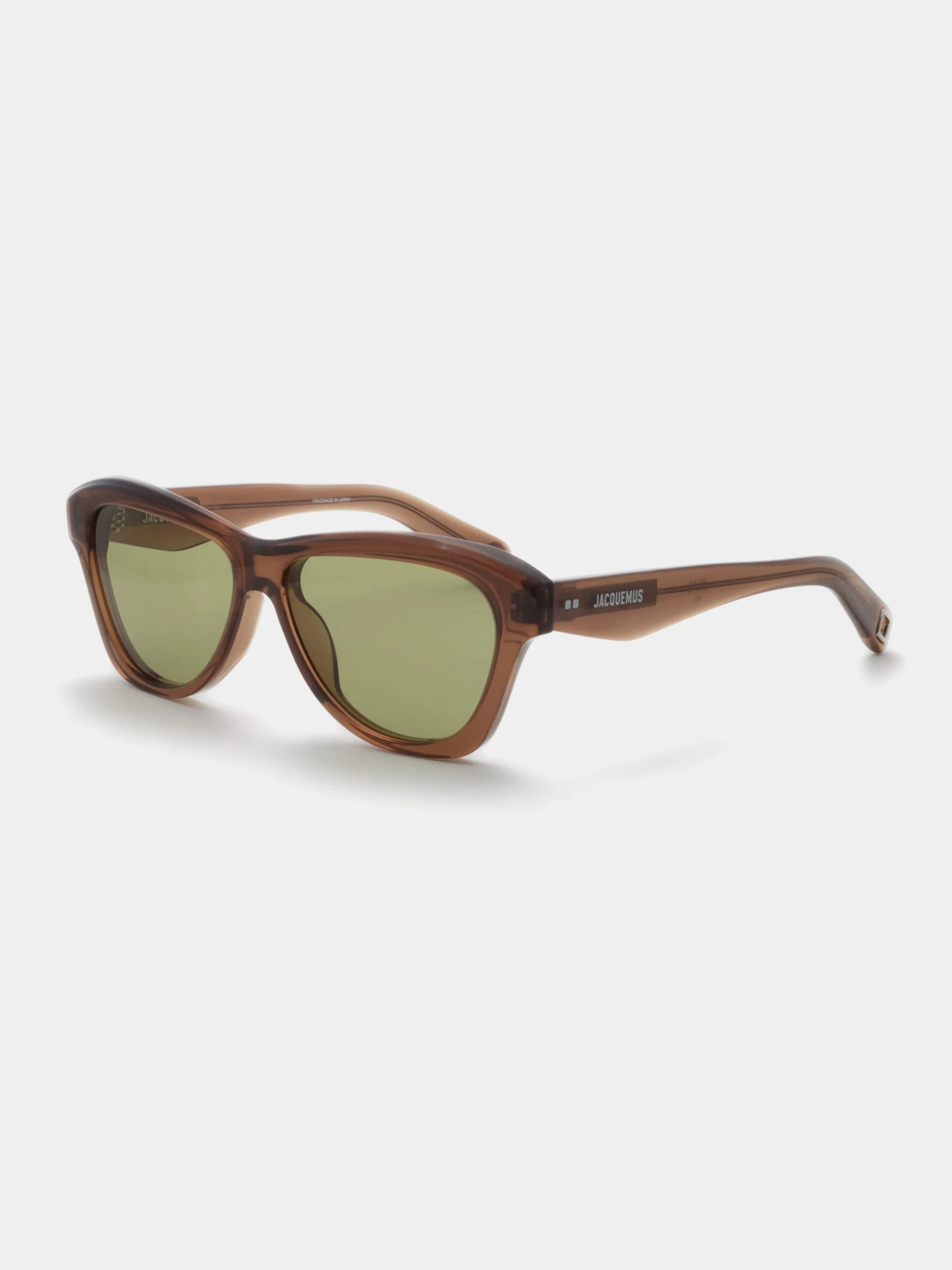 Очки JACQUEMUS Palmier Crystal Brown