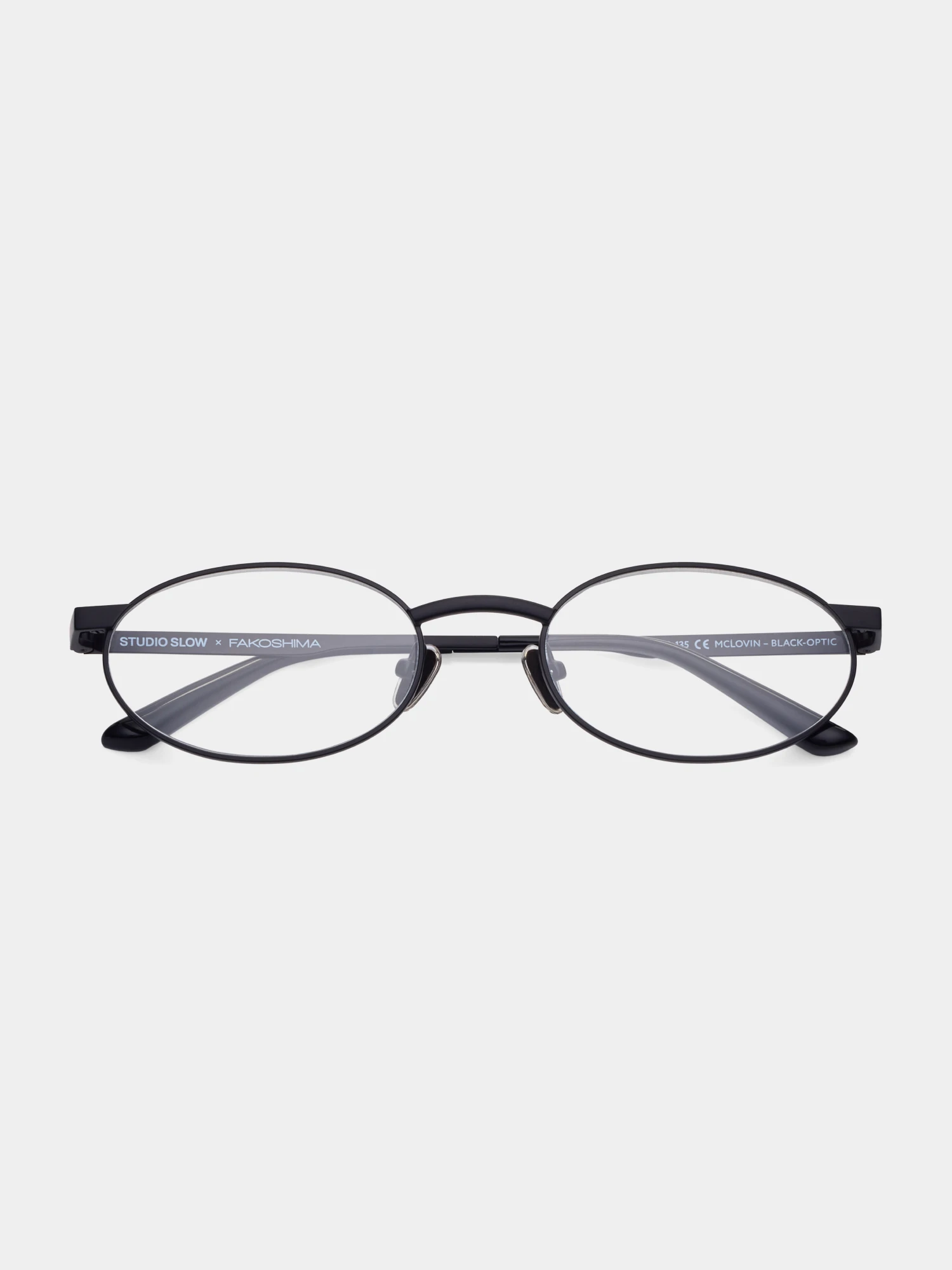Очки Studio Slow X FAKOSHIMA McLovin Black Clear