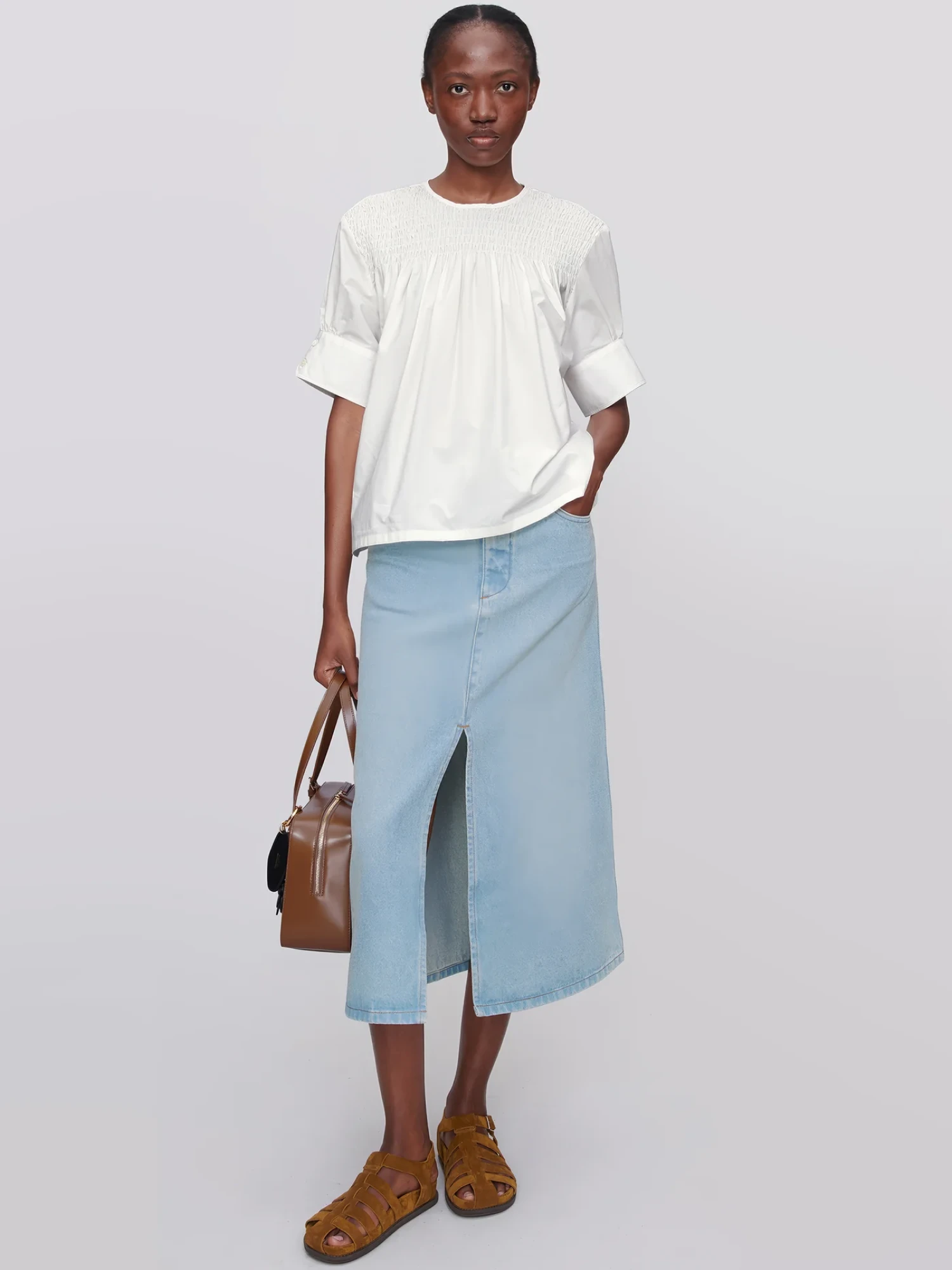 Женская юбка A.P.C. Georgia Skirt Blue