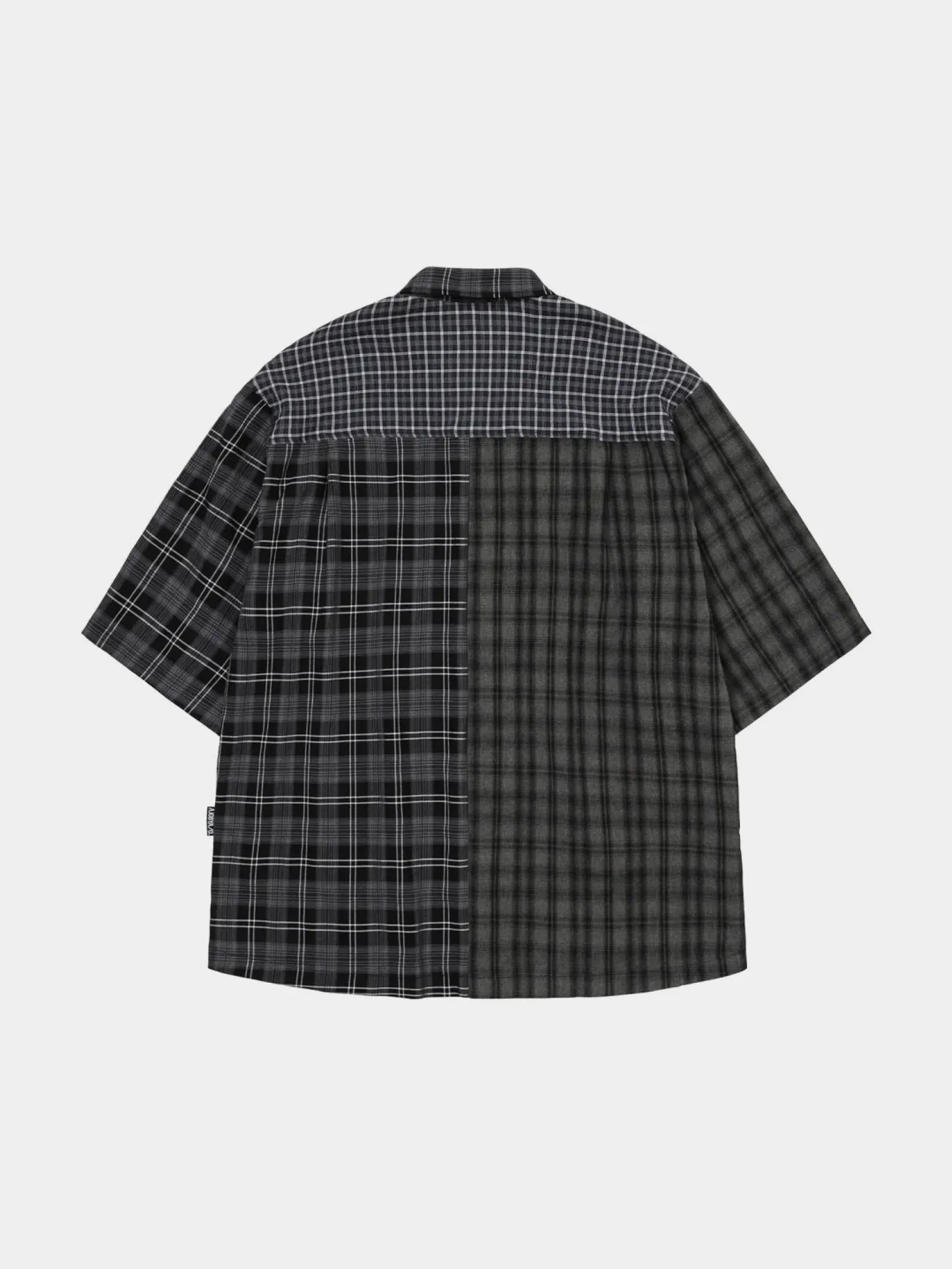 Рубашка AJOBYAJO Check Mixed Black