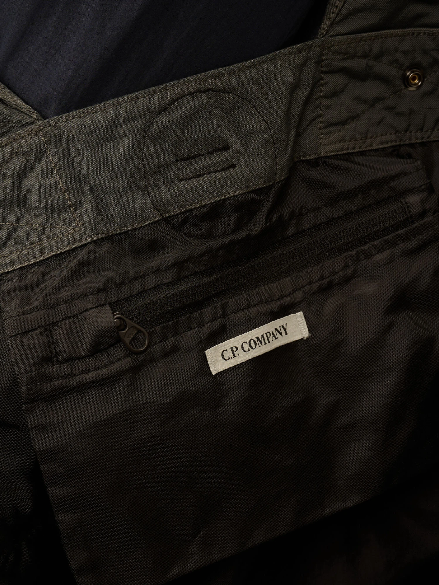 Тоут C.P. Company Twill Left Hand Logo Smoked Pearl