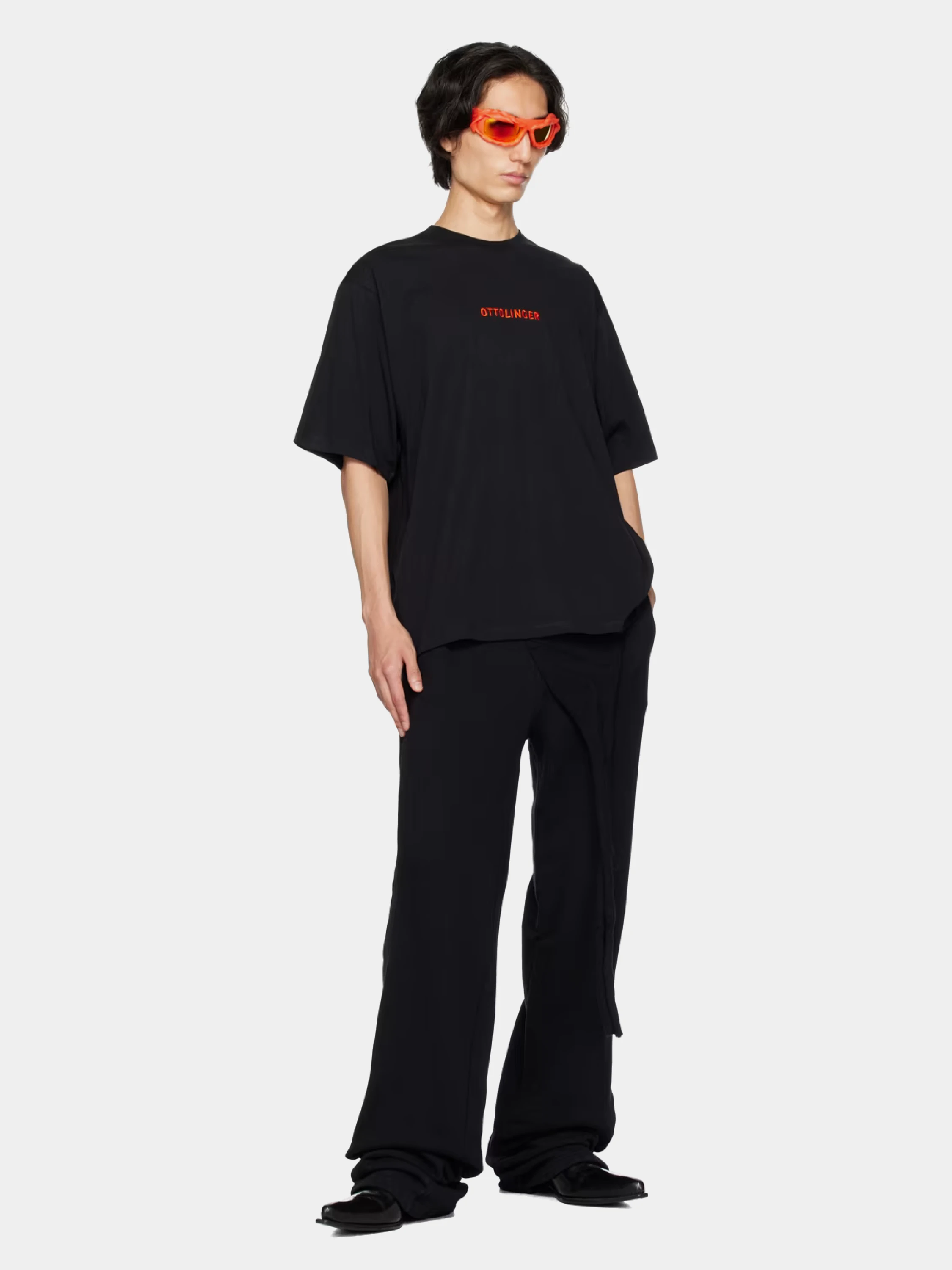 Футболка Ottolinger Classic Logo T-Shirt Black