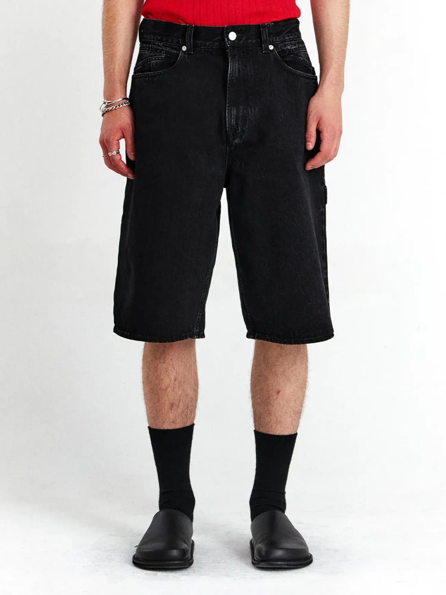 Шорты UNAFFECTED Bermuda Denim Black