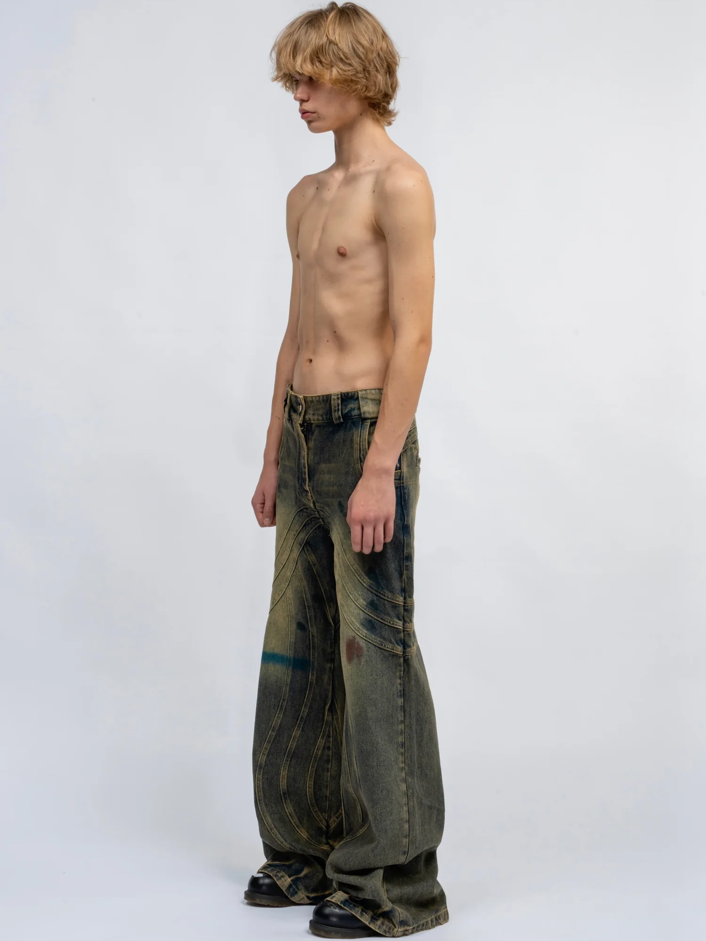 Джинсы NO/FAITH STUDIOS OG Wave Denim