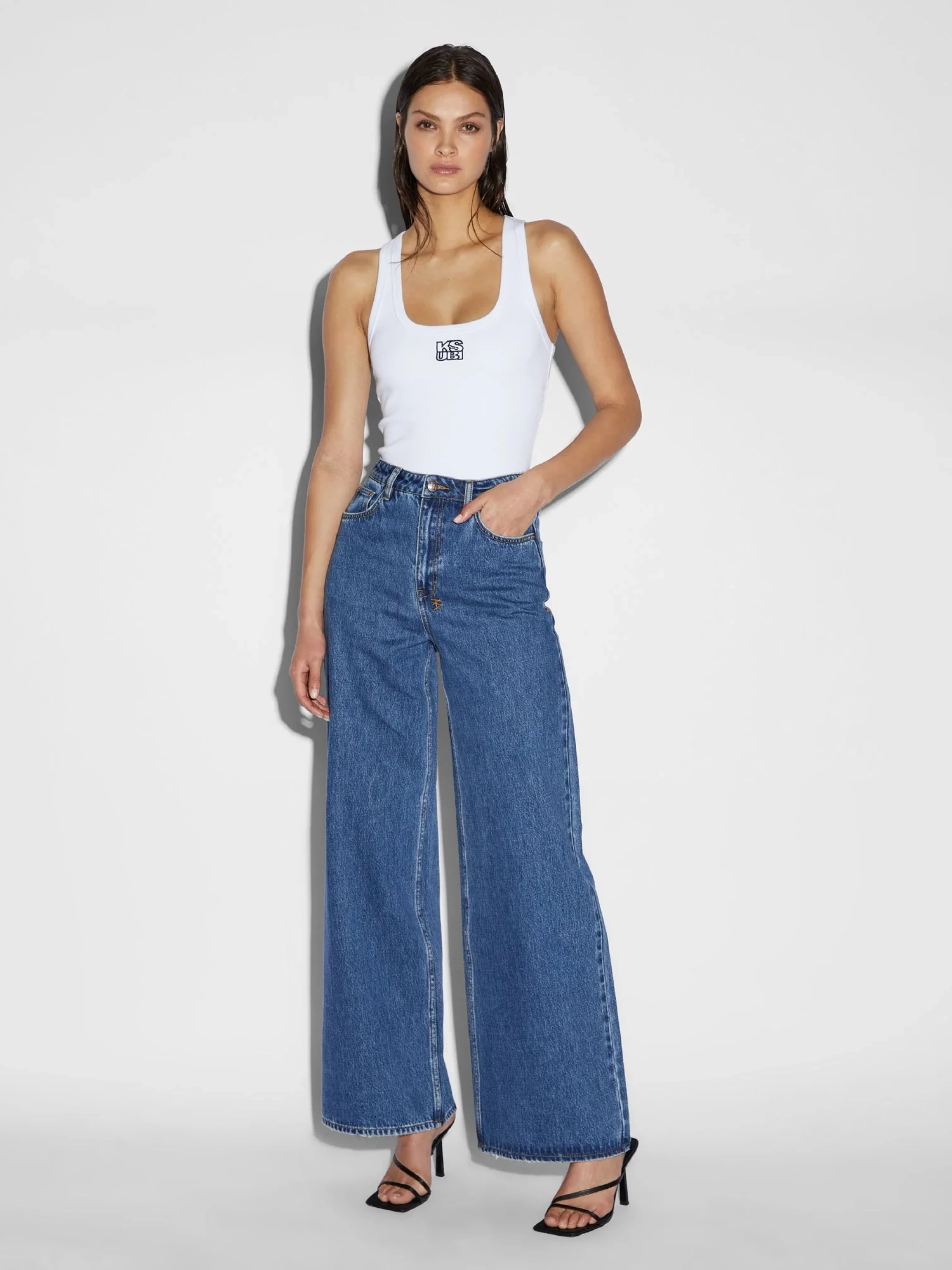 Женские джинсы Ksubi Strider Mooody Denim