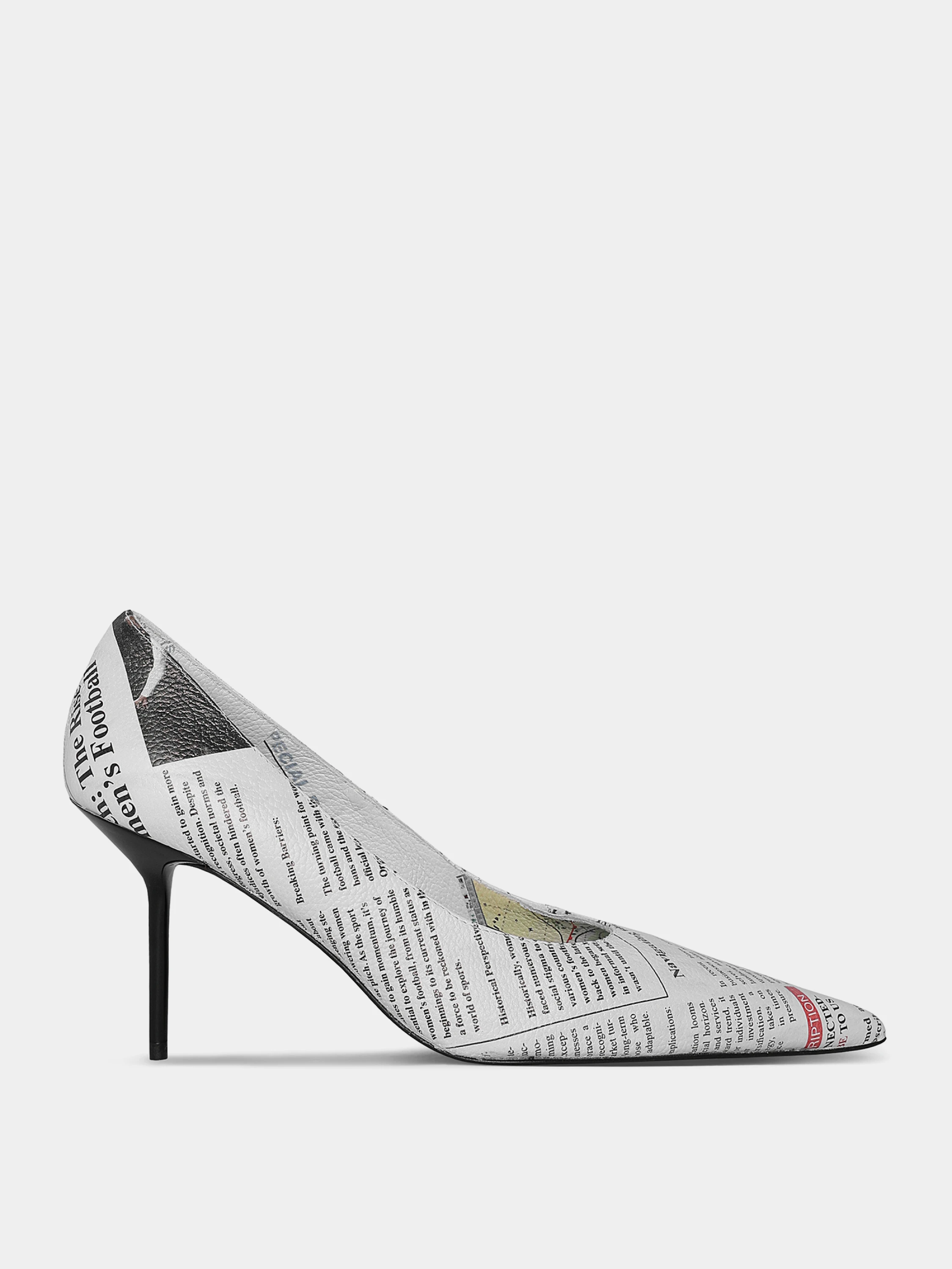 Женские туфли ABRA Newspaper Pump Print