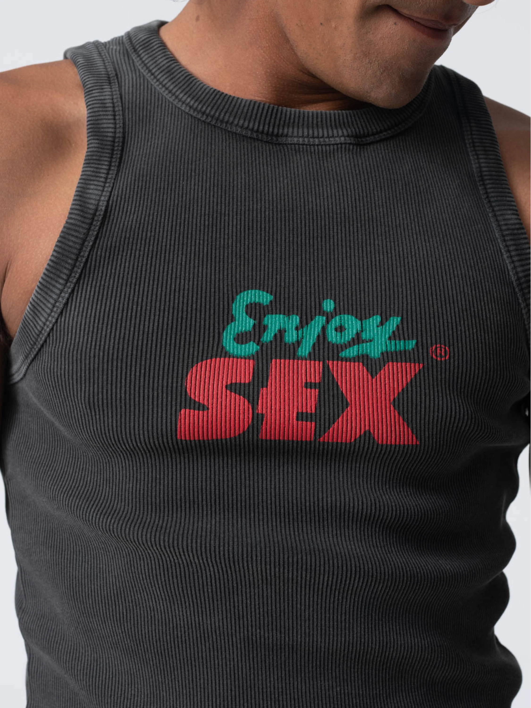 Топ Carne Bollente Enjoy! Washed Black