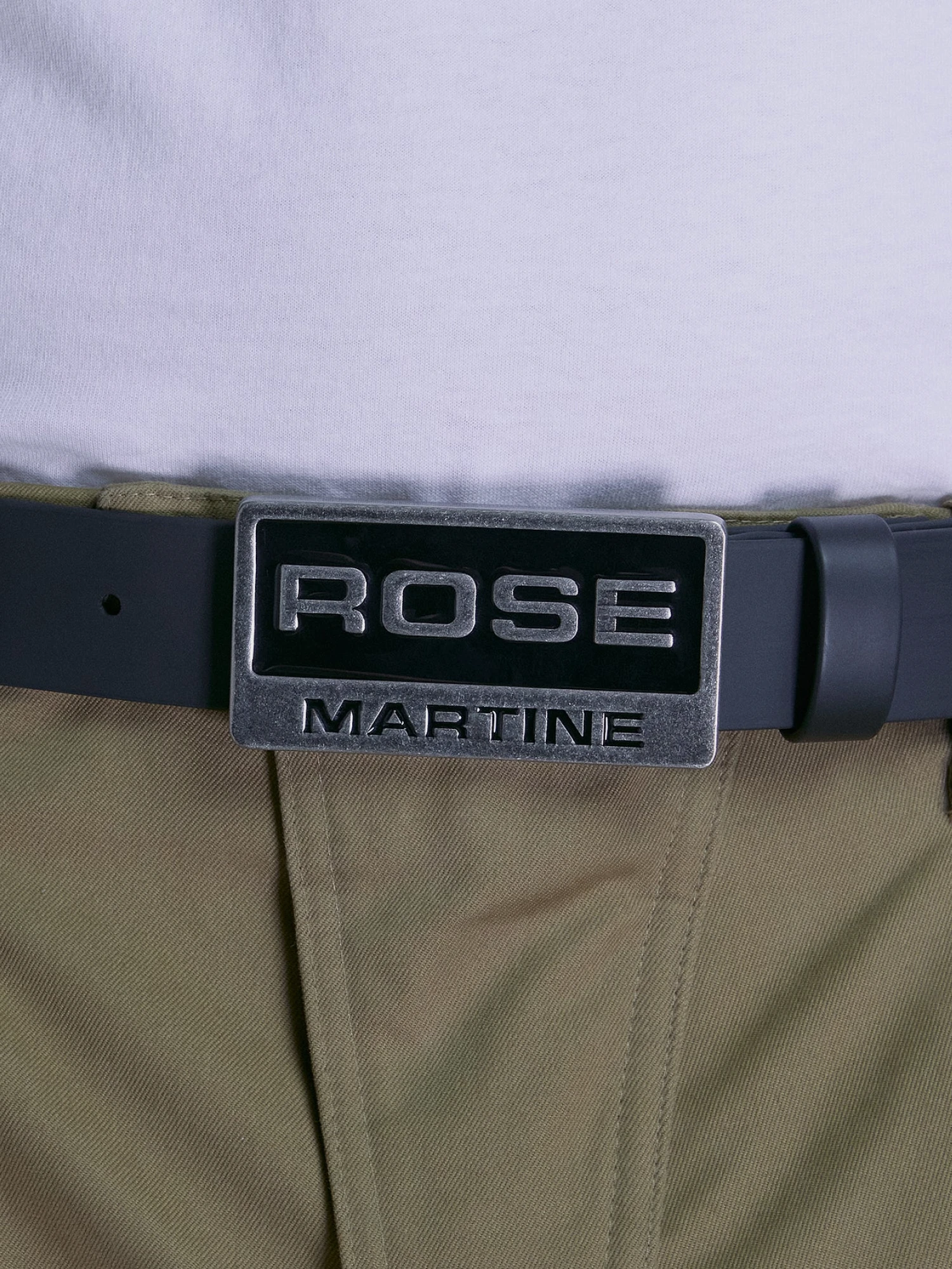 Ремень Martine Rose Rubber Tyre Black
