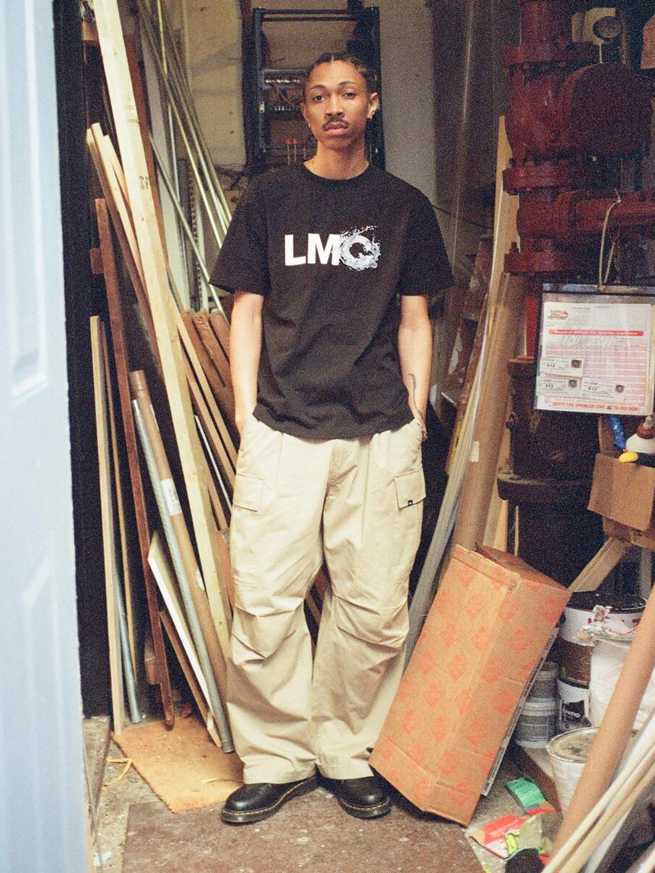 Футболка LMC Water Splash Tee Black