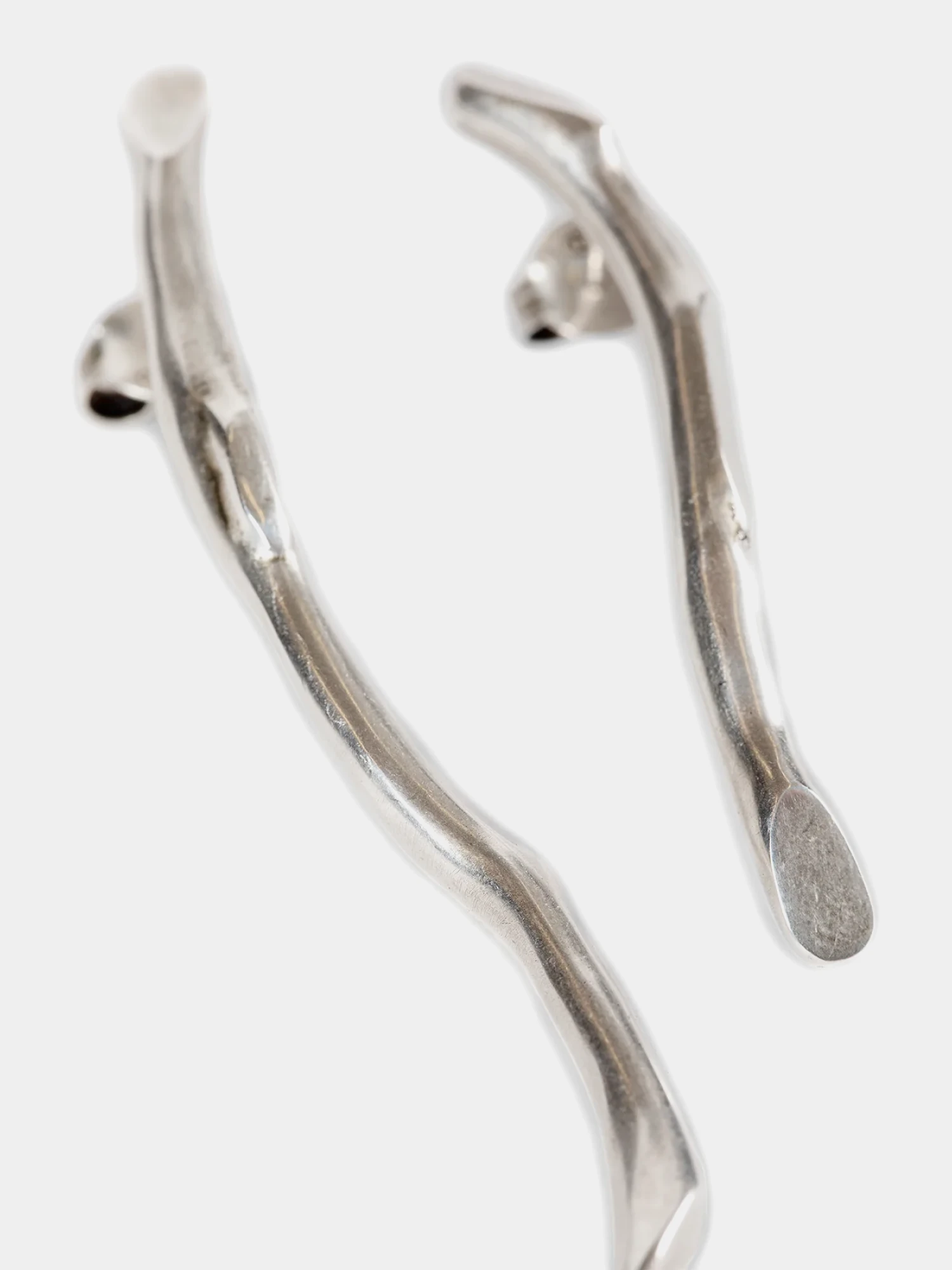 Серьги Ann Demeulemeester Usva Fine Thorn Antique Silver