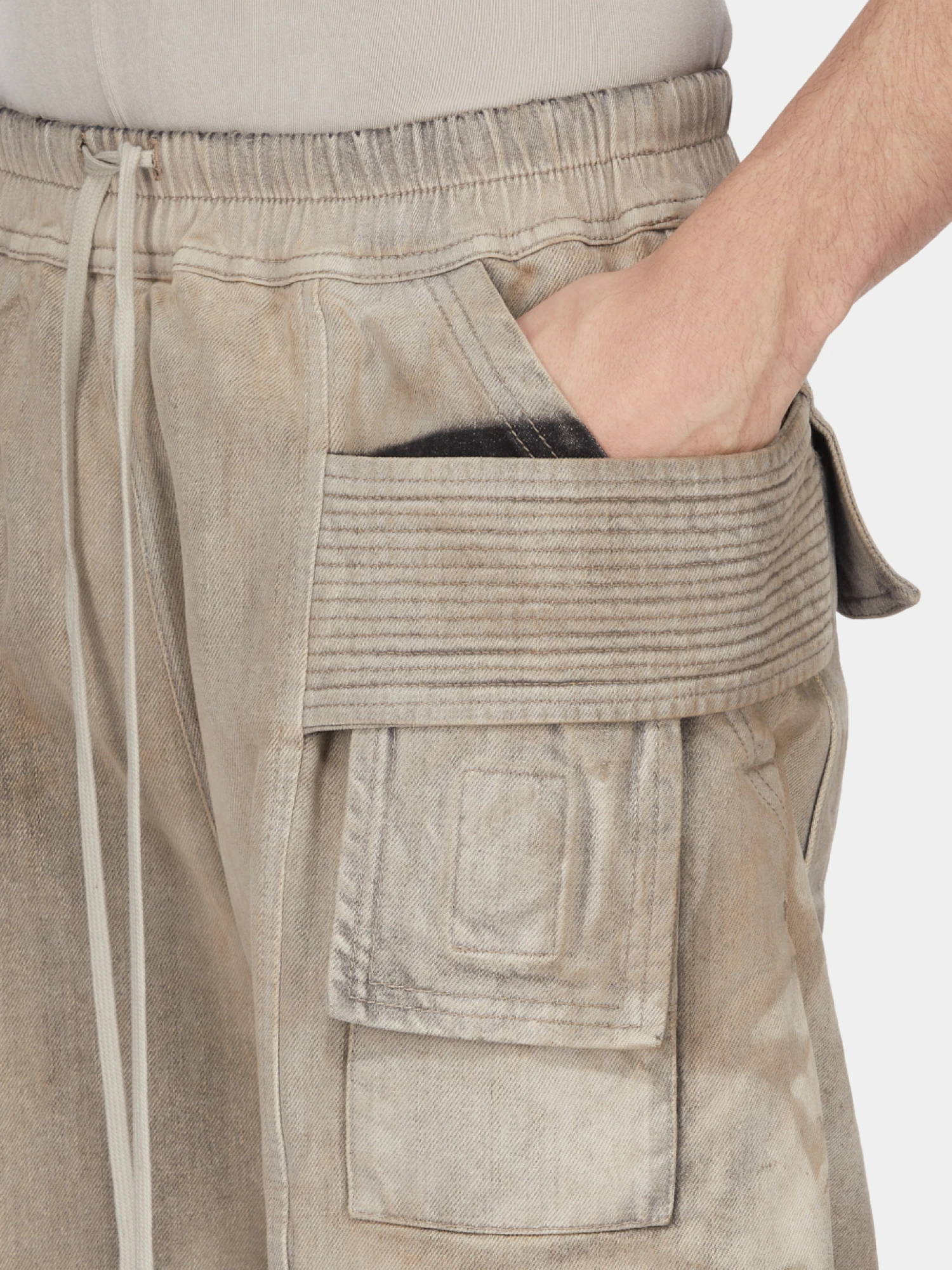 Шорты RICK OWENS DRKSHDW Creath Cargo Dust