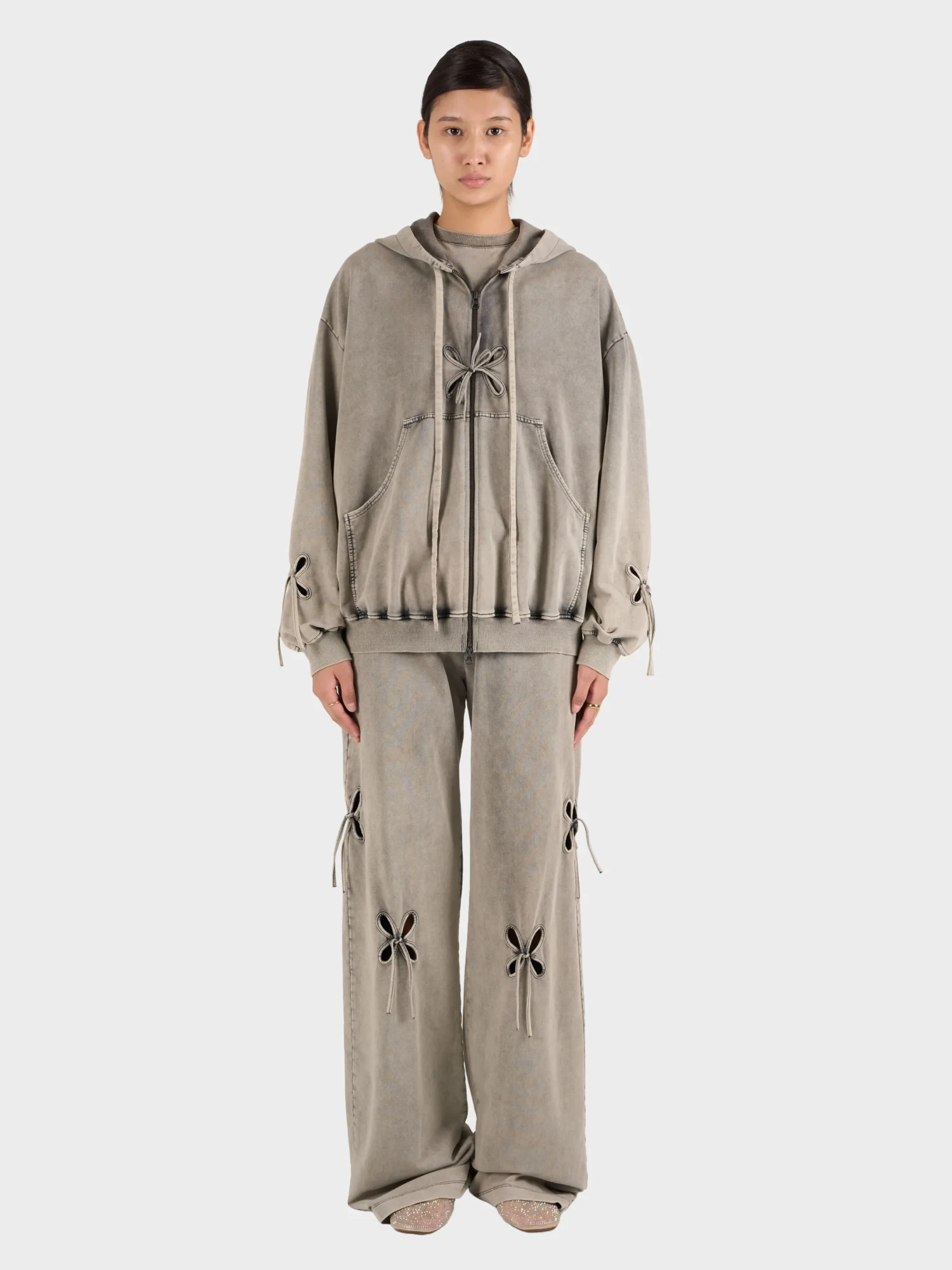 Женские брюки J.KIM Petal Ash Gray