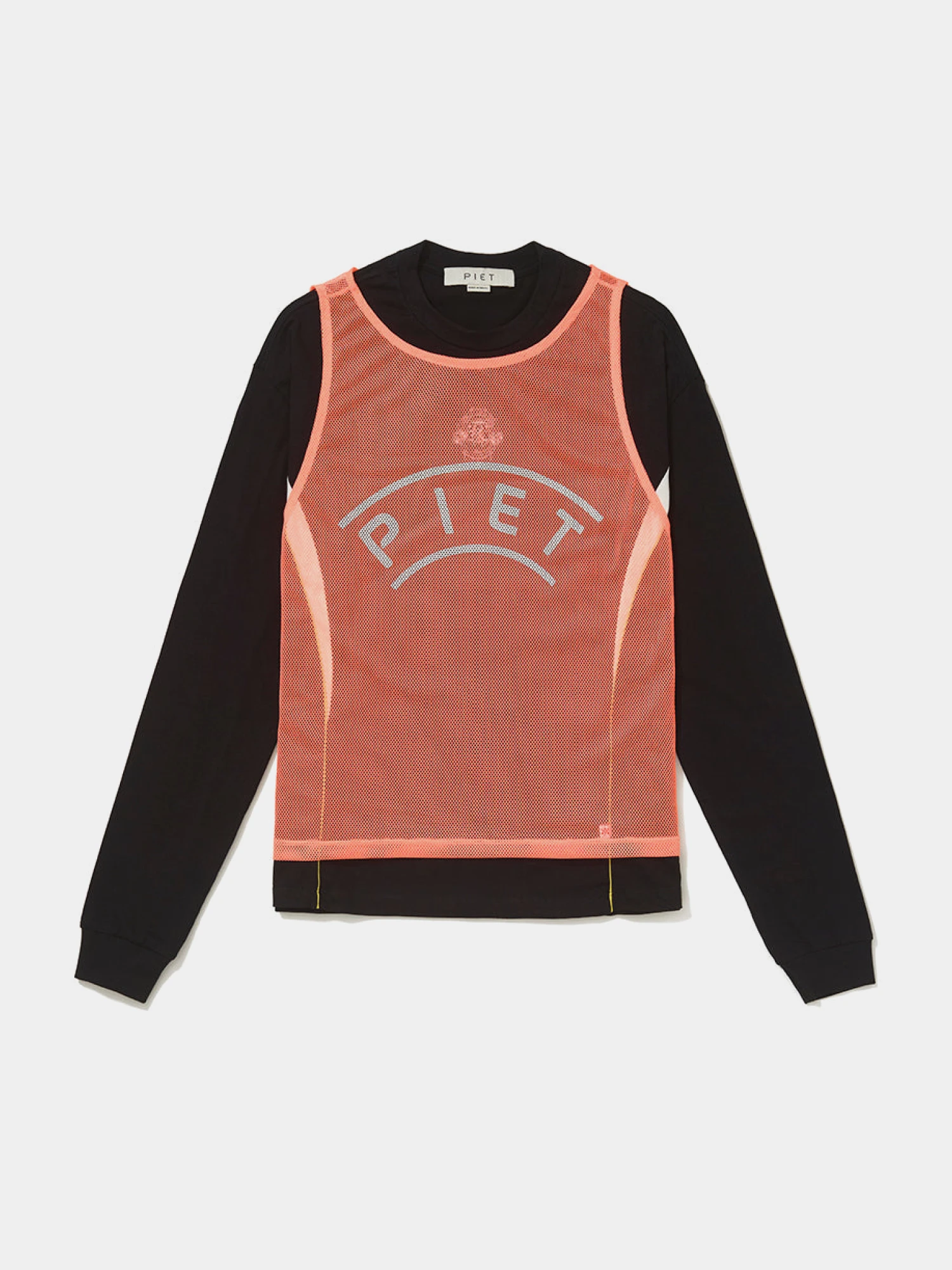 Лонгслив PIET Vest Long Sleeve Black