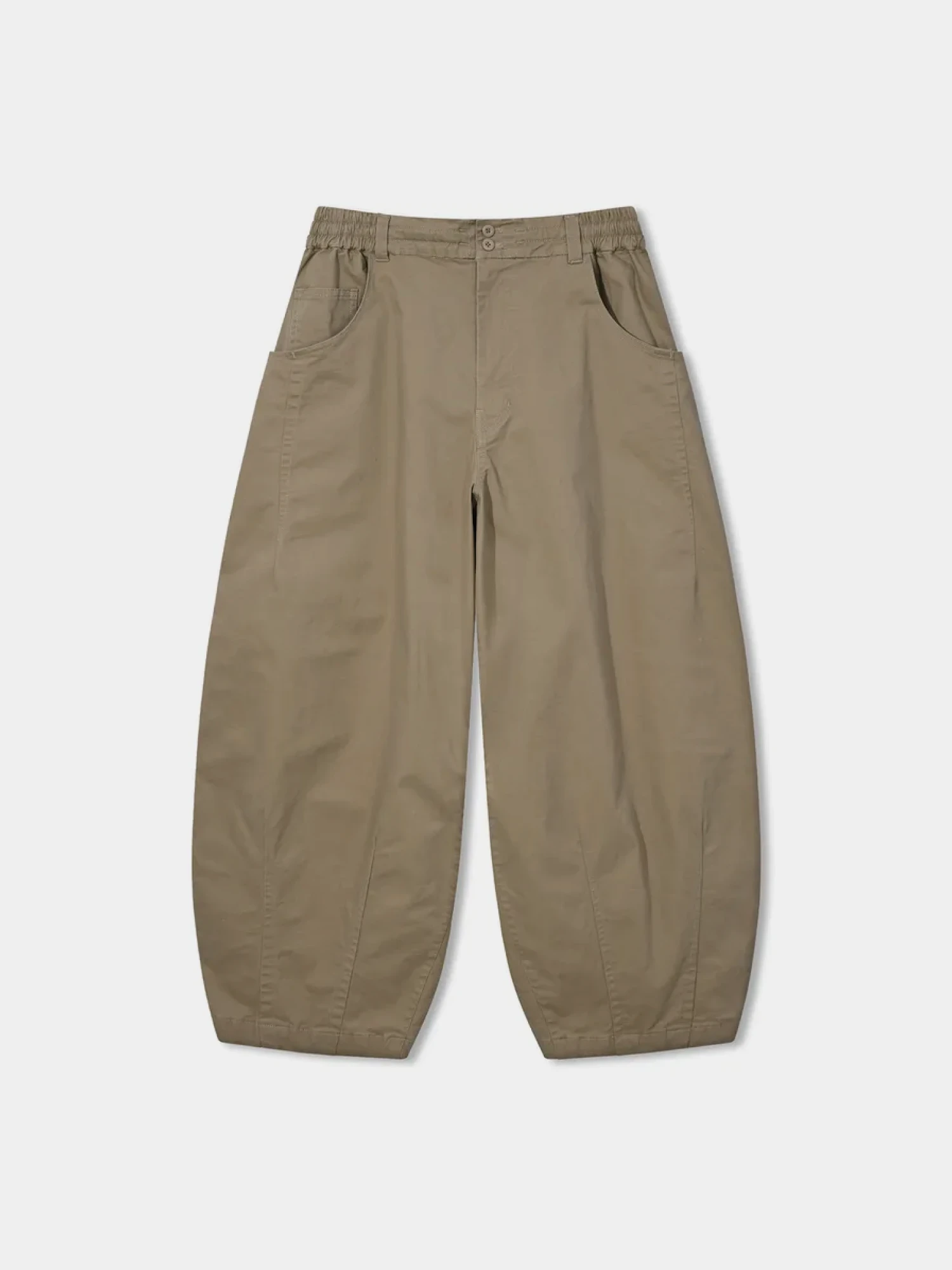 Брюки ANGLAN Pit Pocket Dart Chino Balloon Beige