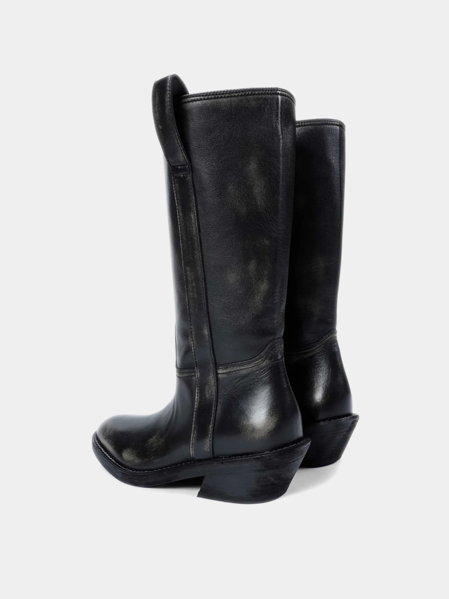 Женские сапоги Ann Demeulemeester Laxit Black