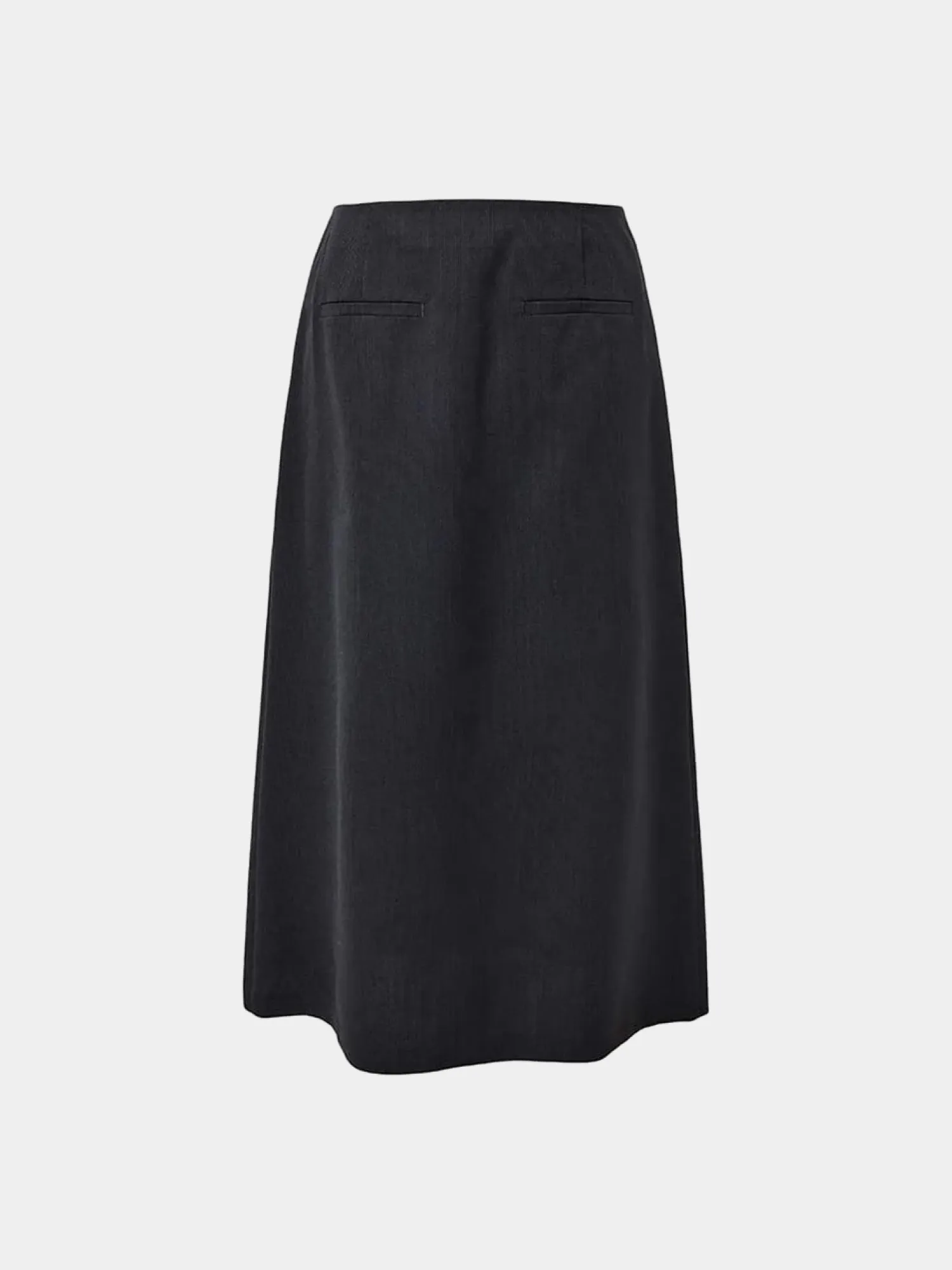 Женская юбка AMOMENTO Stripe Maxi Long Skirt Black