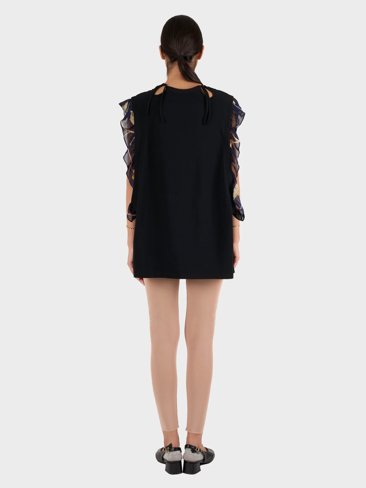 Женская футболка J.KIM Anechka Petal Black