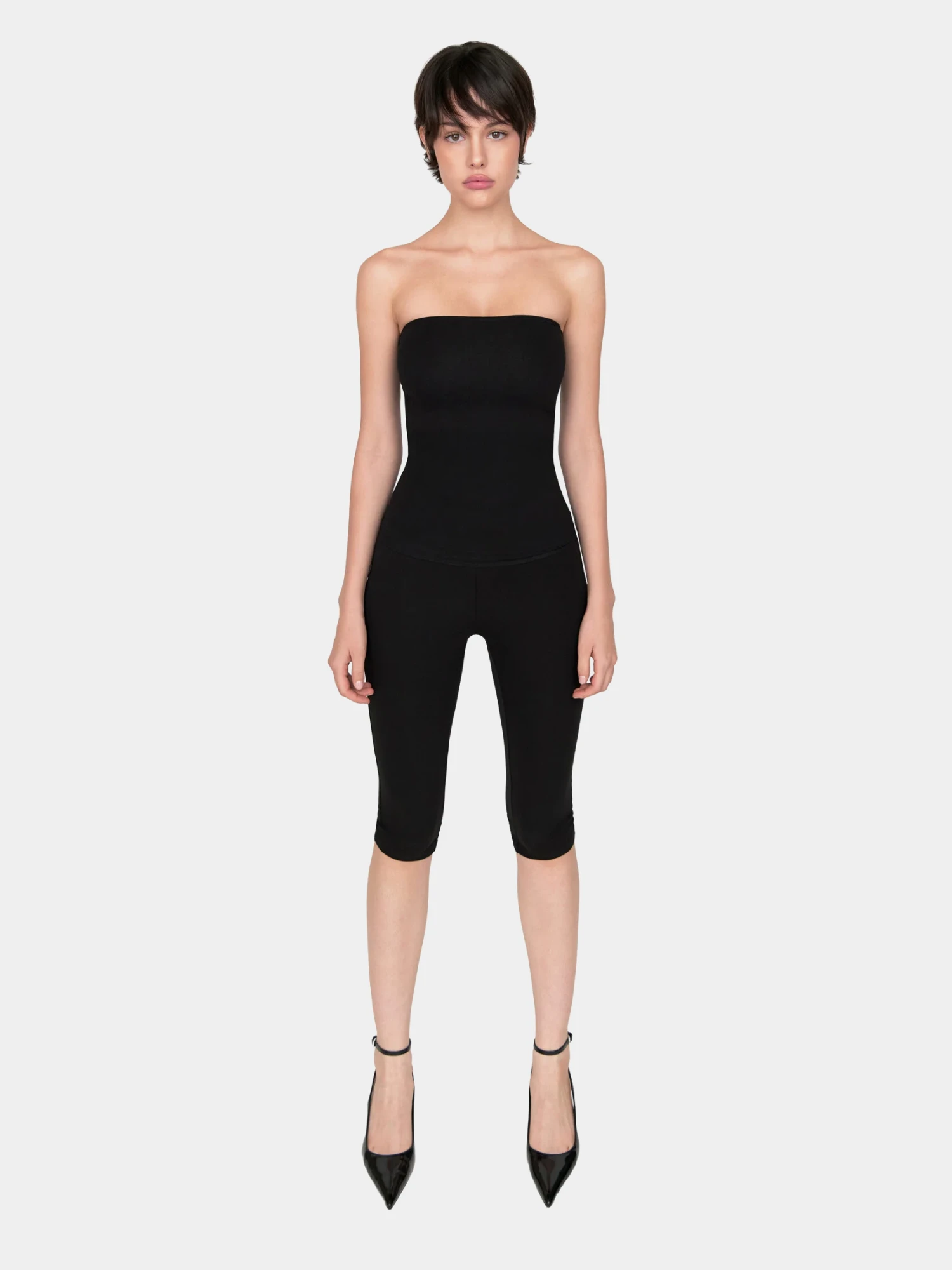 Женские шорты-капри XSAI Capri Dusty Black