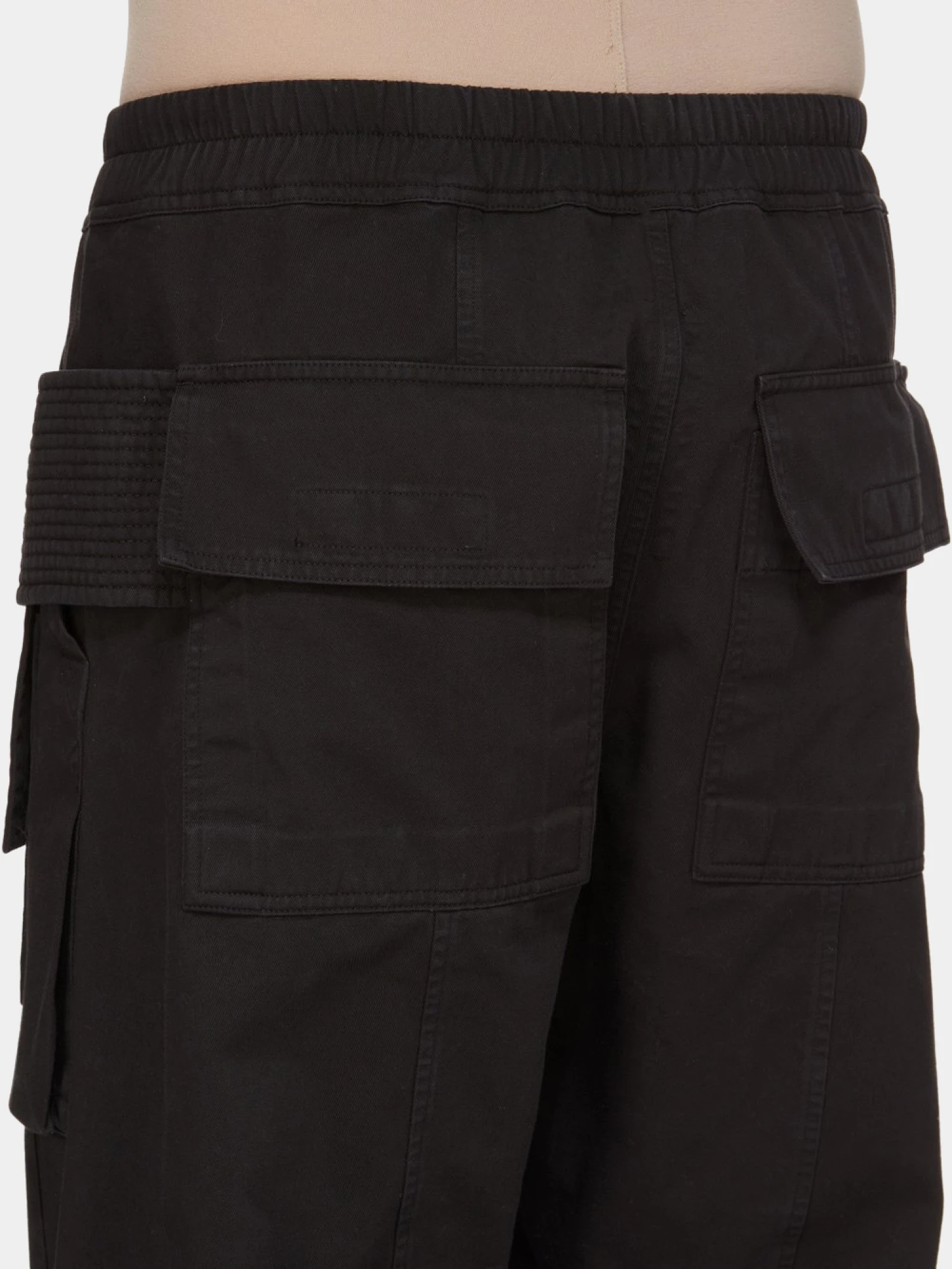 Брюки RICK OWENS DRKSHDW Creatch Wide Black