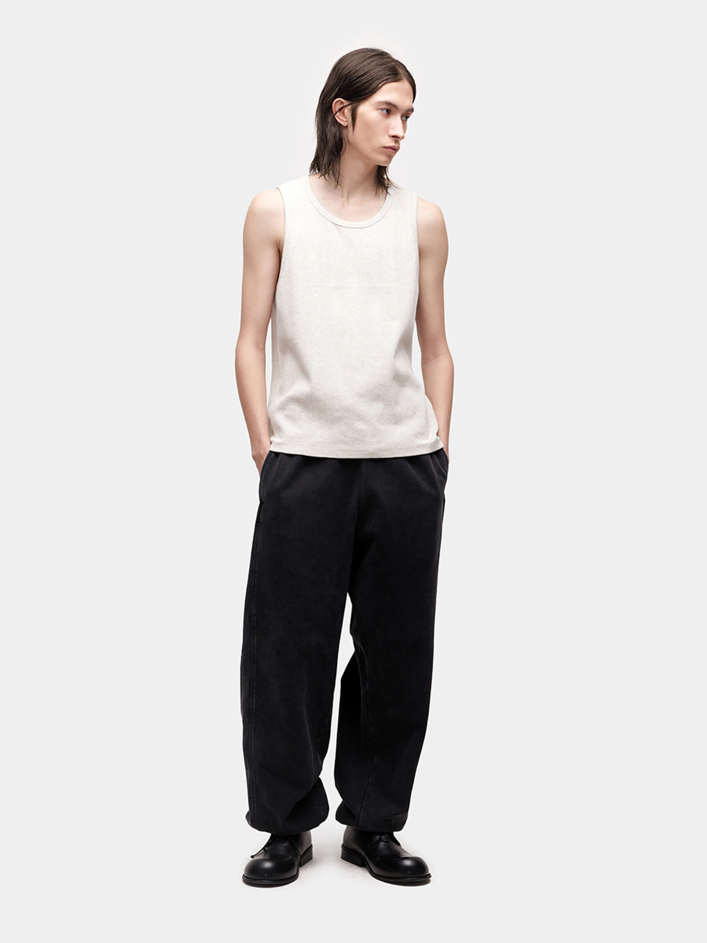 Брюки COOR Garment Dying Essential Washed Charcoal