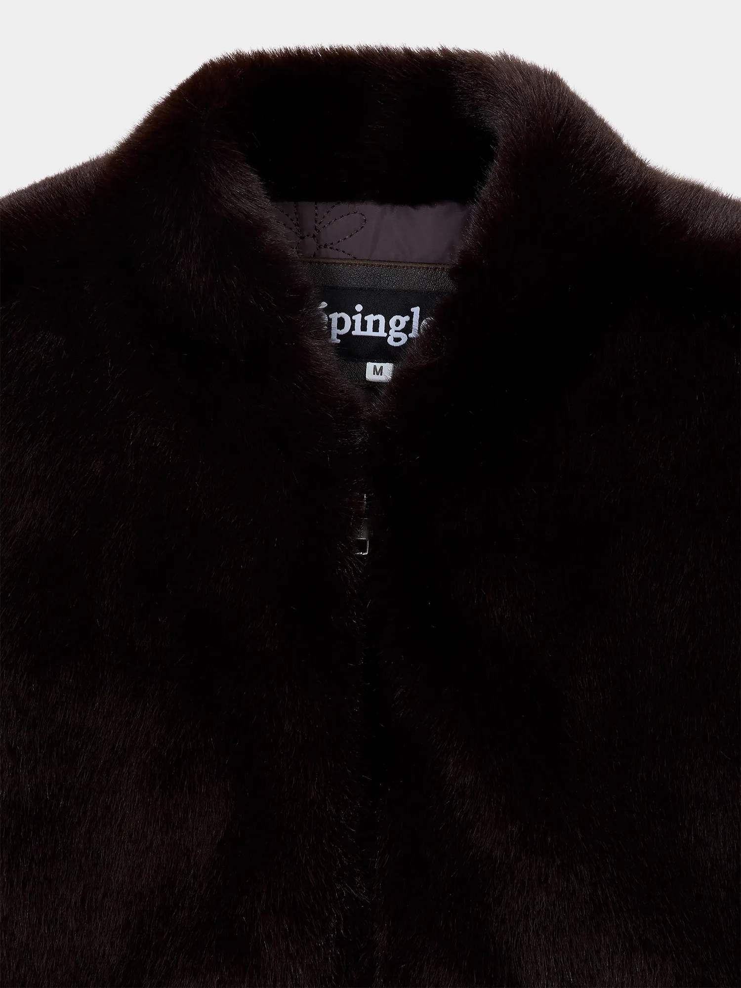 Женская шуба EPINGLER Baseball Fur Cocoa