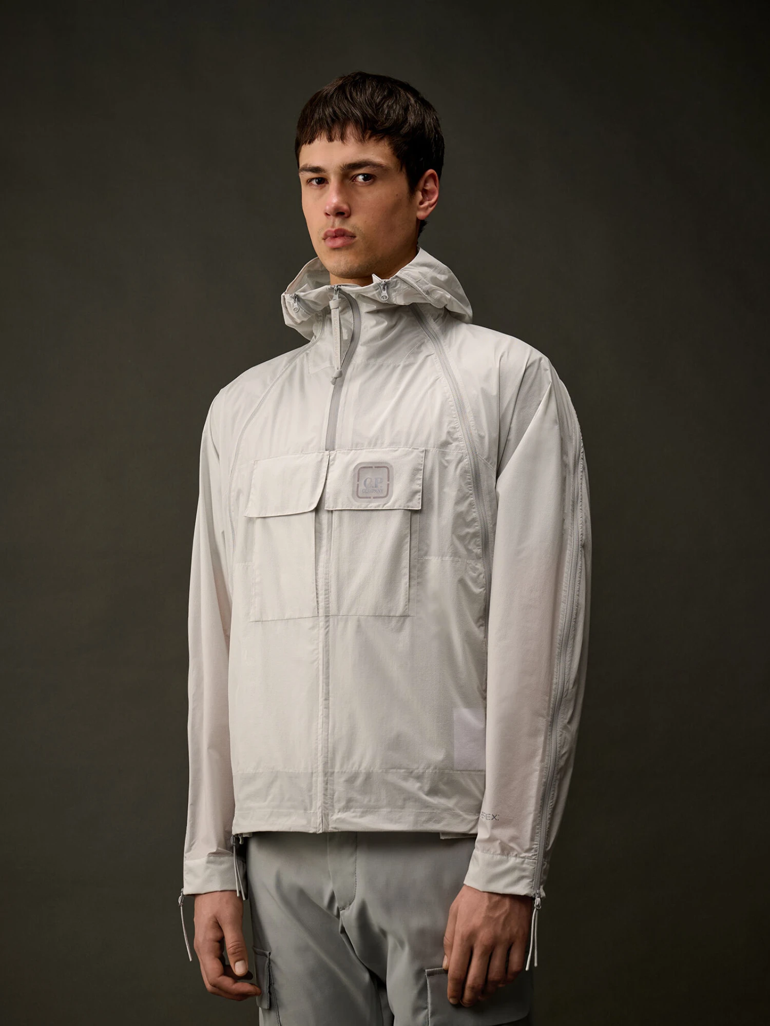Ветровка C.P. Company The Metropolis Series Pertex® Packable Limestone
