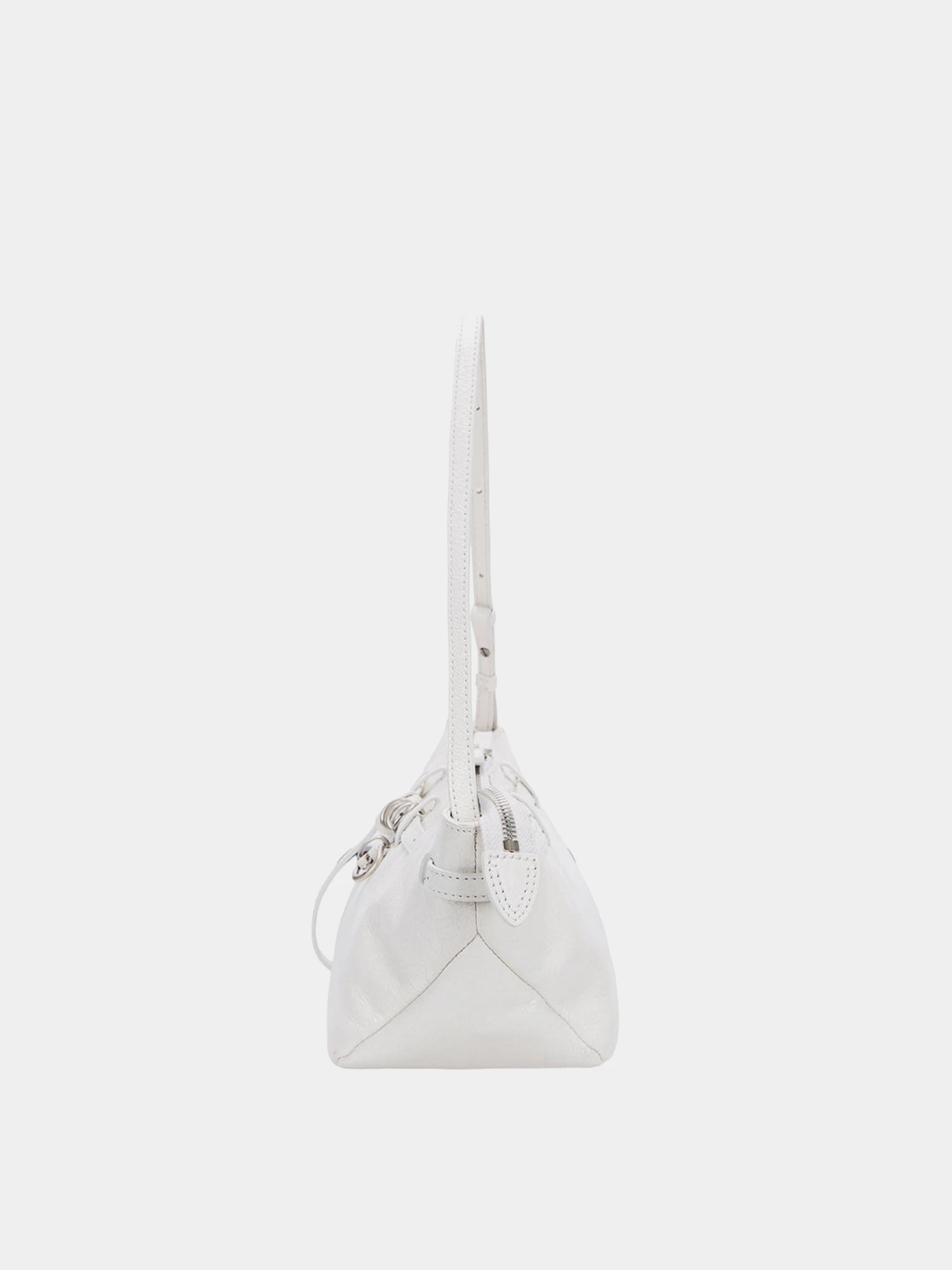 Женская сумка MARGESHERWOOD Grandma Used Sling Off White Cracked