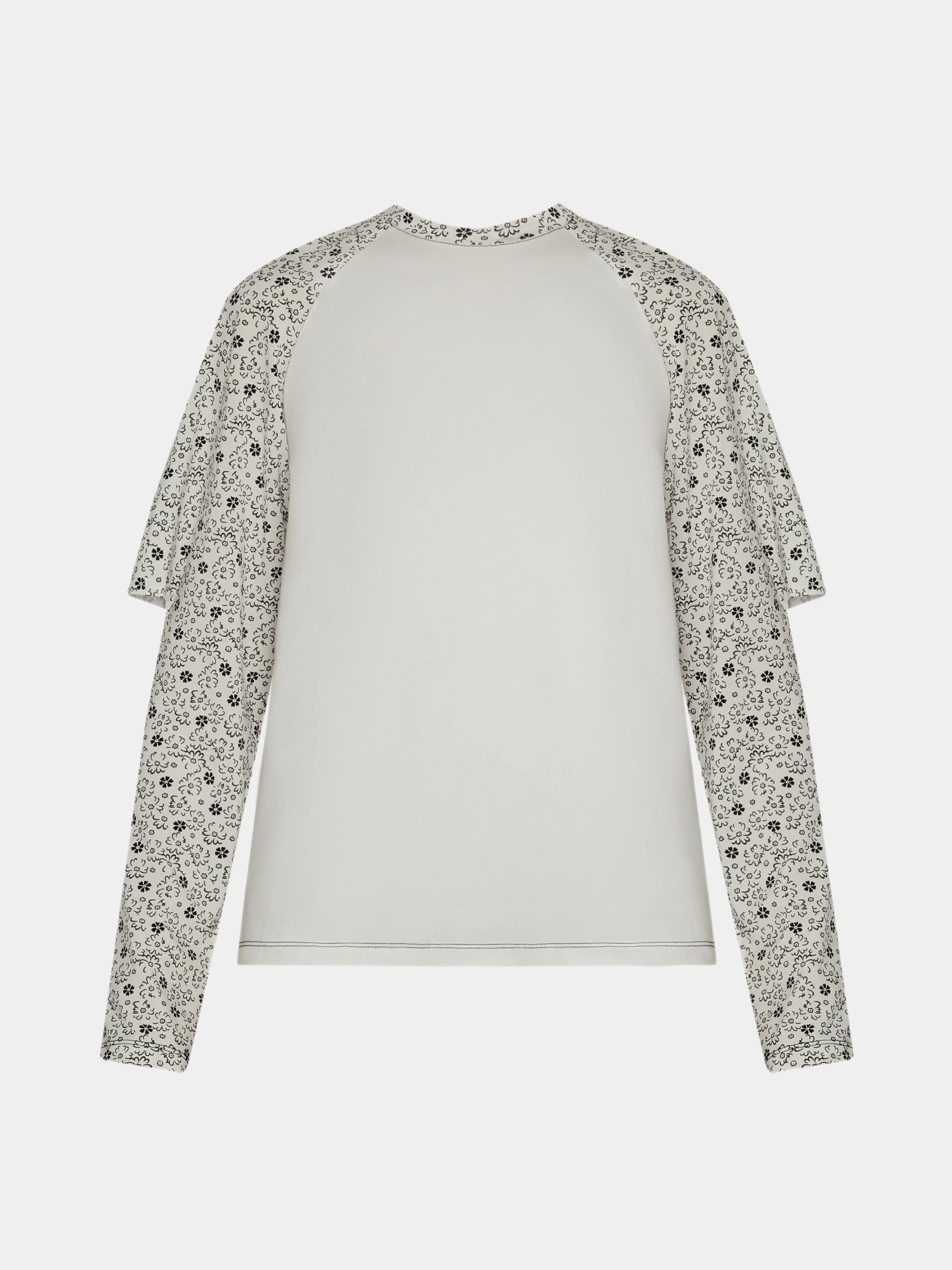 Женский лонгслив J.KIM Scarf L/S White
