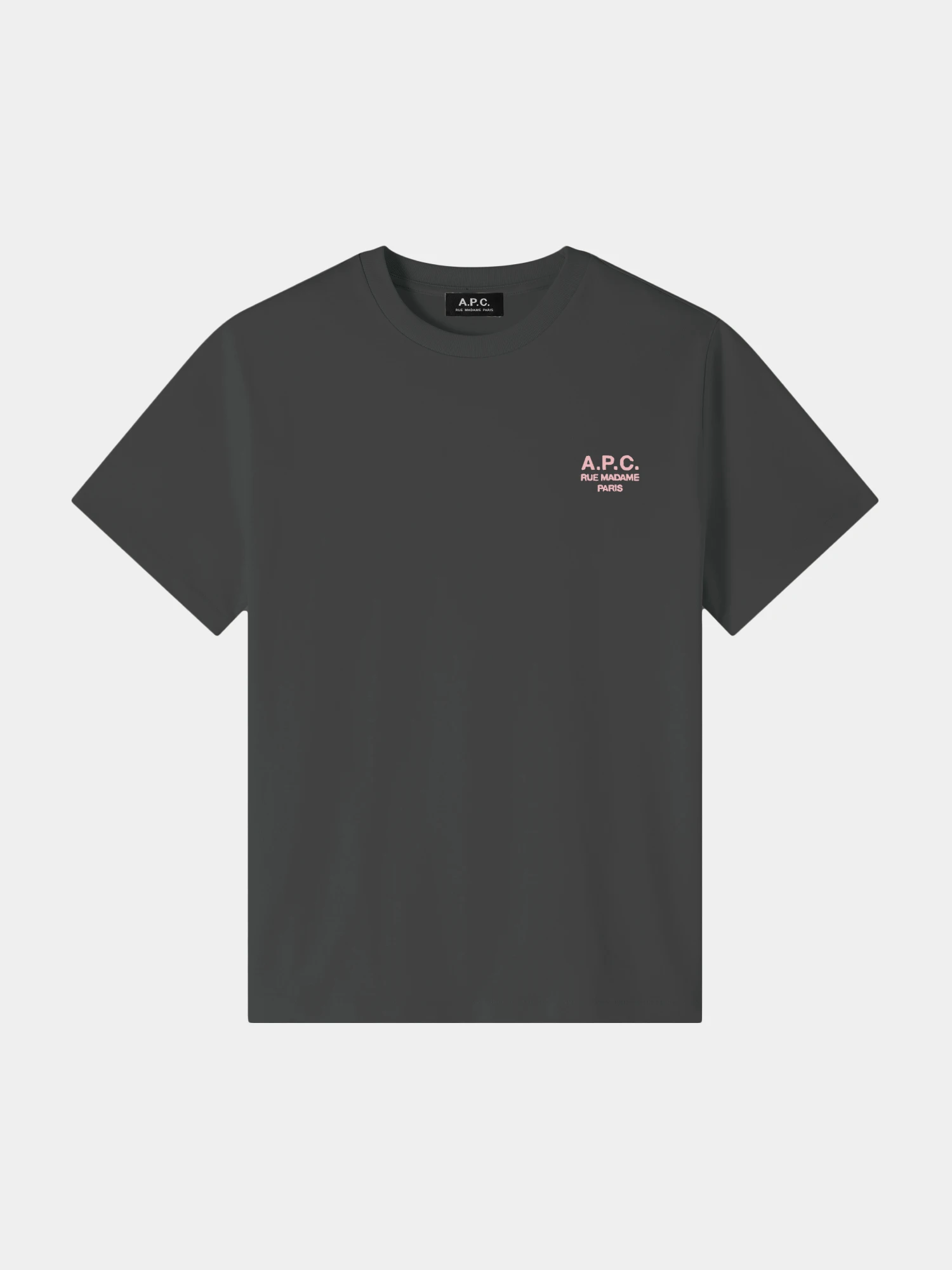 Футболка A.P.C. Standard Rue Madame Antracite/Rose