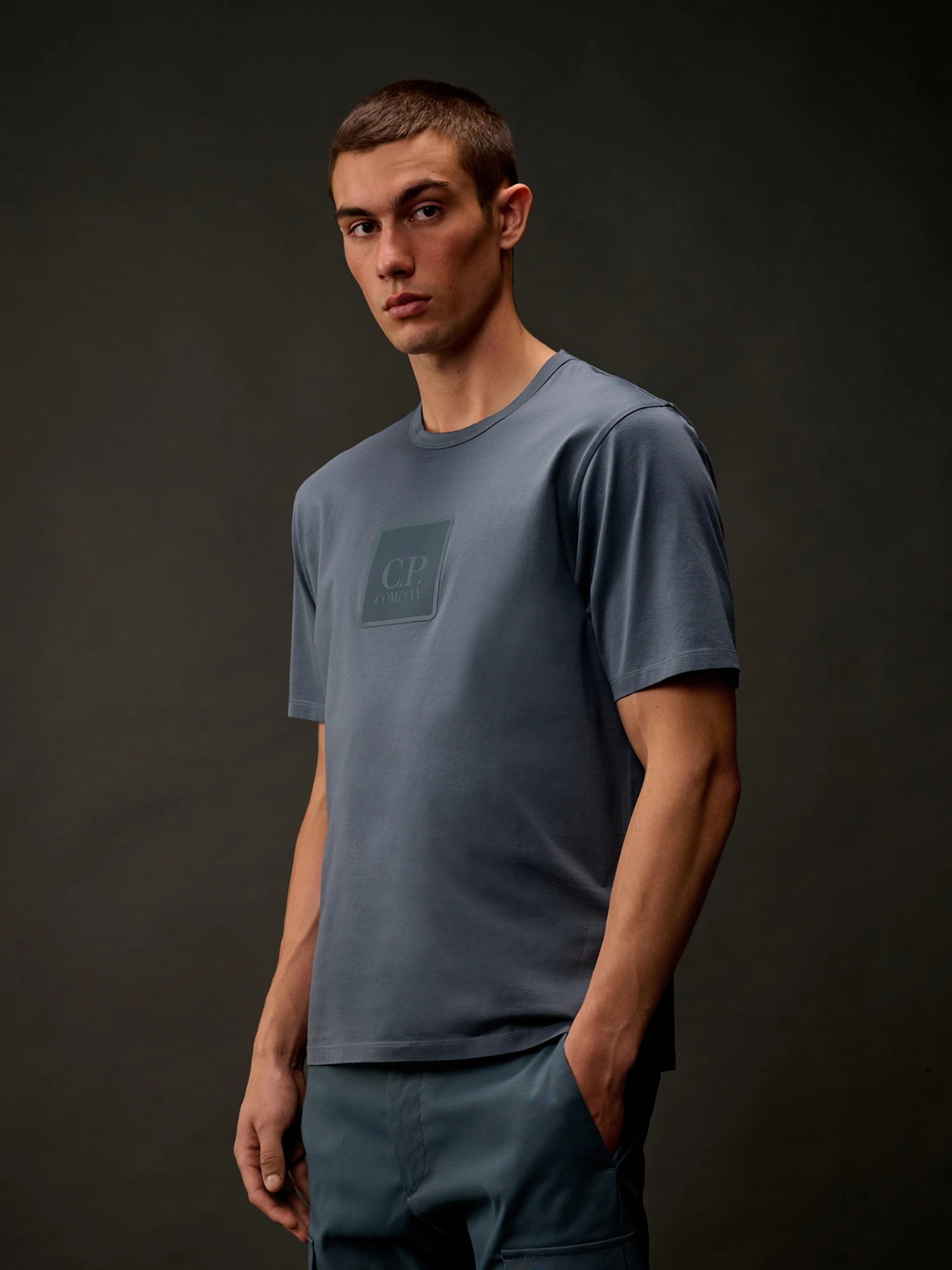 Футболка C.P. Company Metropolis Series Mercerised Orion Blue