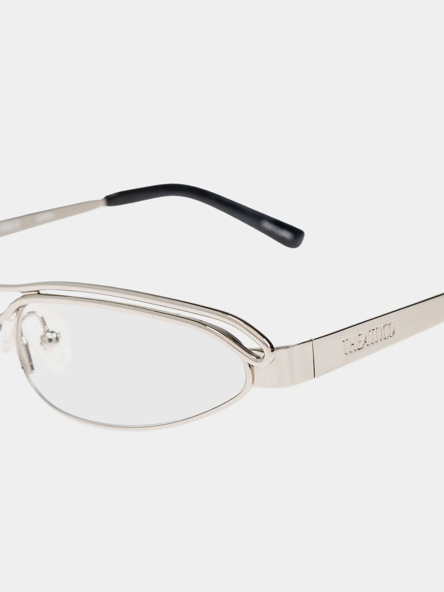 Очки THE ATTICO x Linda Farrow Norma Optical Silver