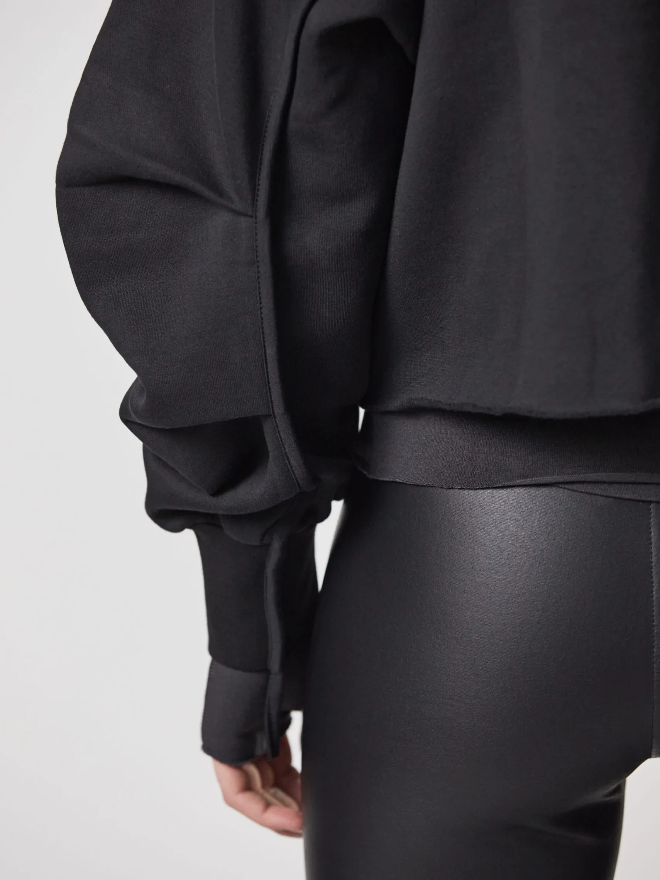 Женское зип-худи thom/krom W SJ 478 Black