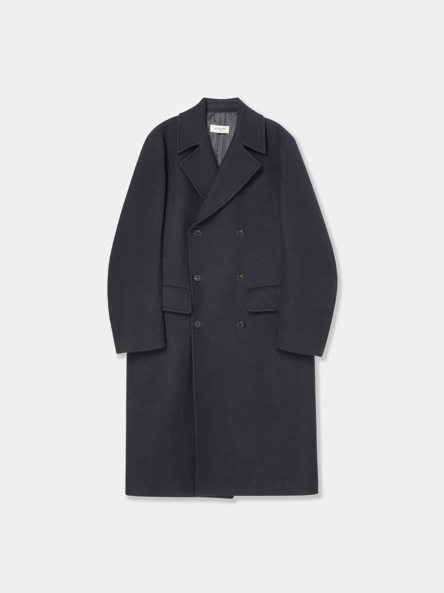 Пальто AFTER PRAY Tourist Balmacaan Coat Navy