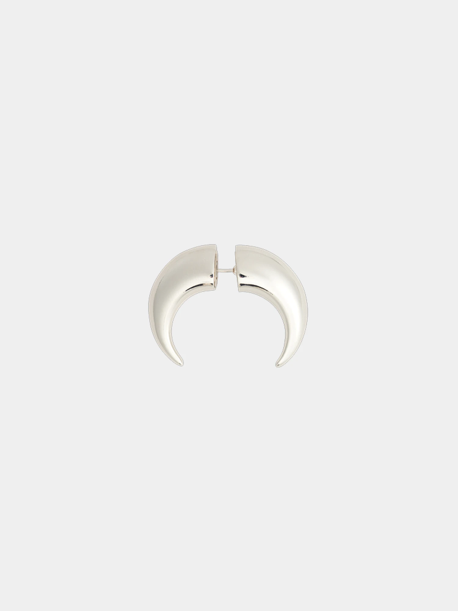 Серьга Marine Serre Regenerated Single Tin Shamanic Stud Shiny Silver